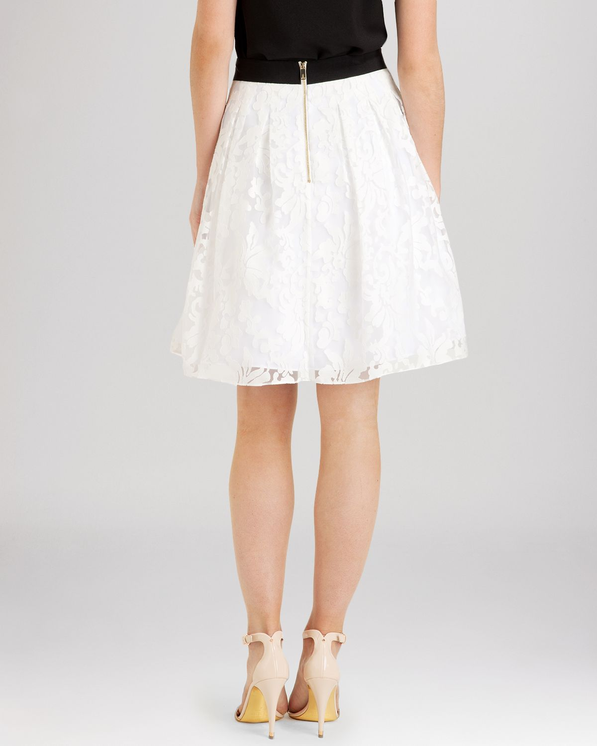 Ted Baker Skirt Totie Floral Lace In White Lyst