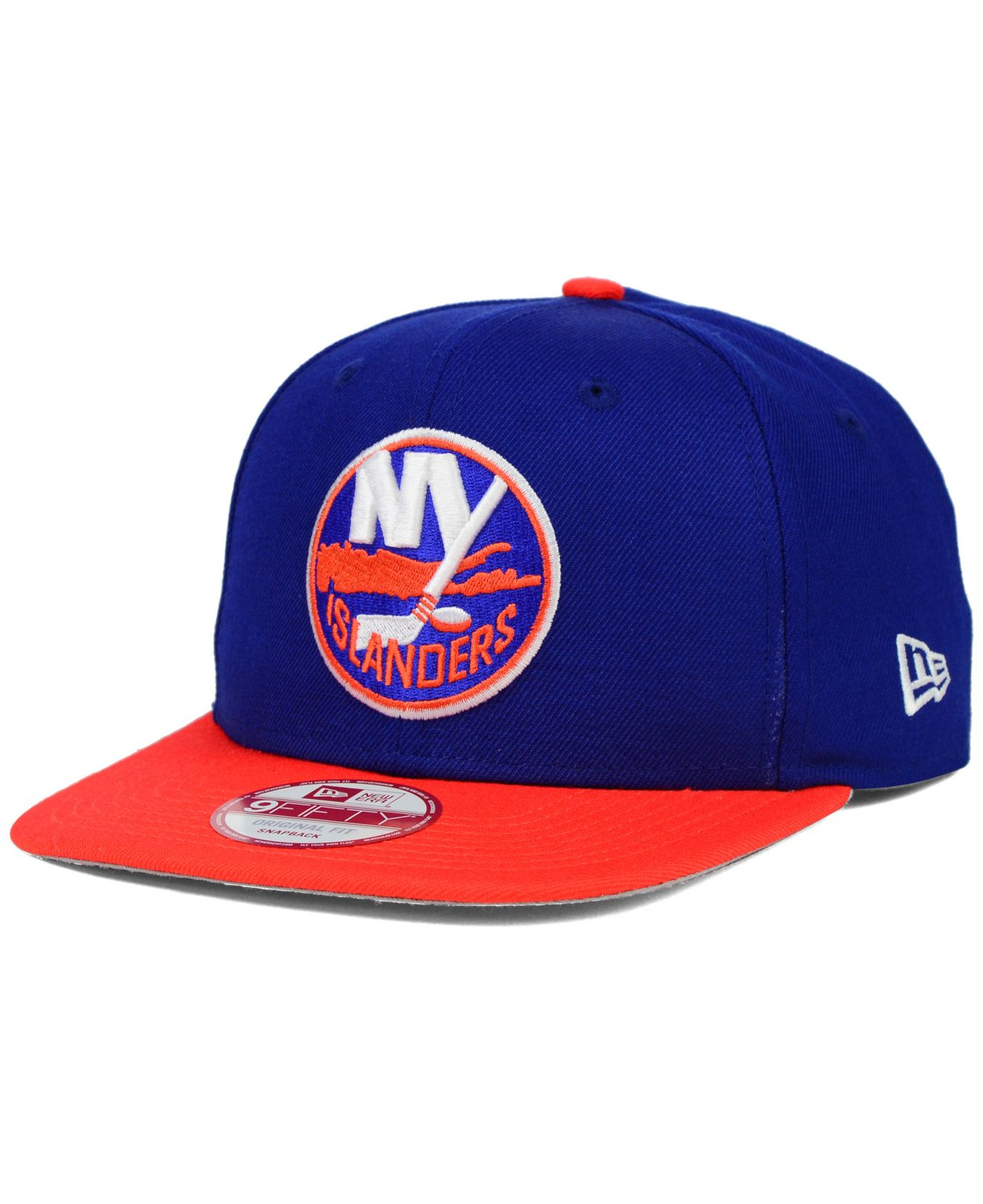 New Era NHL 9Fifty New York Rangers 2 Tone Royal Blue/Red Snapback Cap
