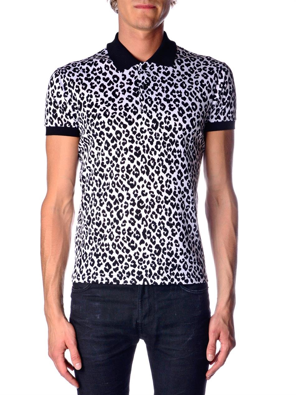 leopard polo shirts