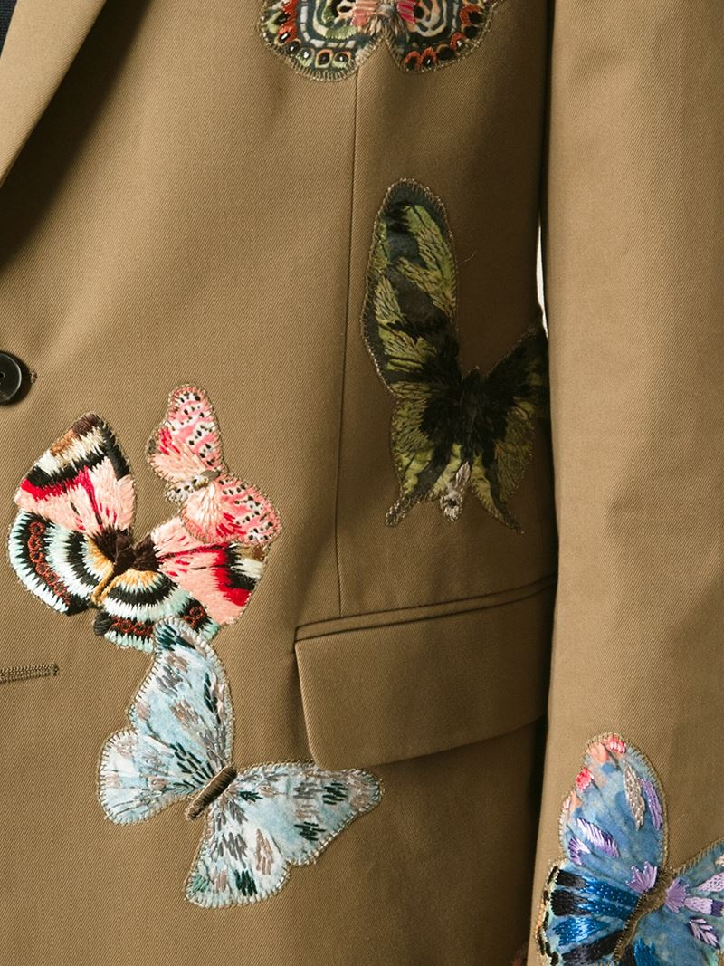 【VALENTINO】butterfly embroidery suits