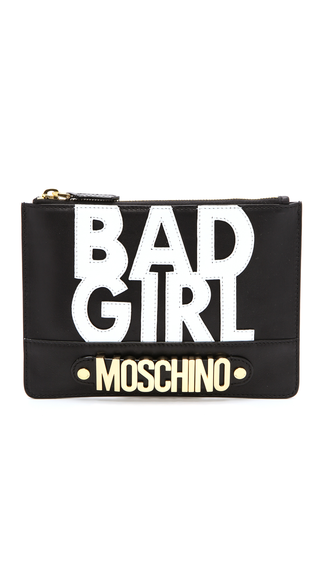 Moschino Bad Girl Clutch in Black | Lyst