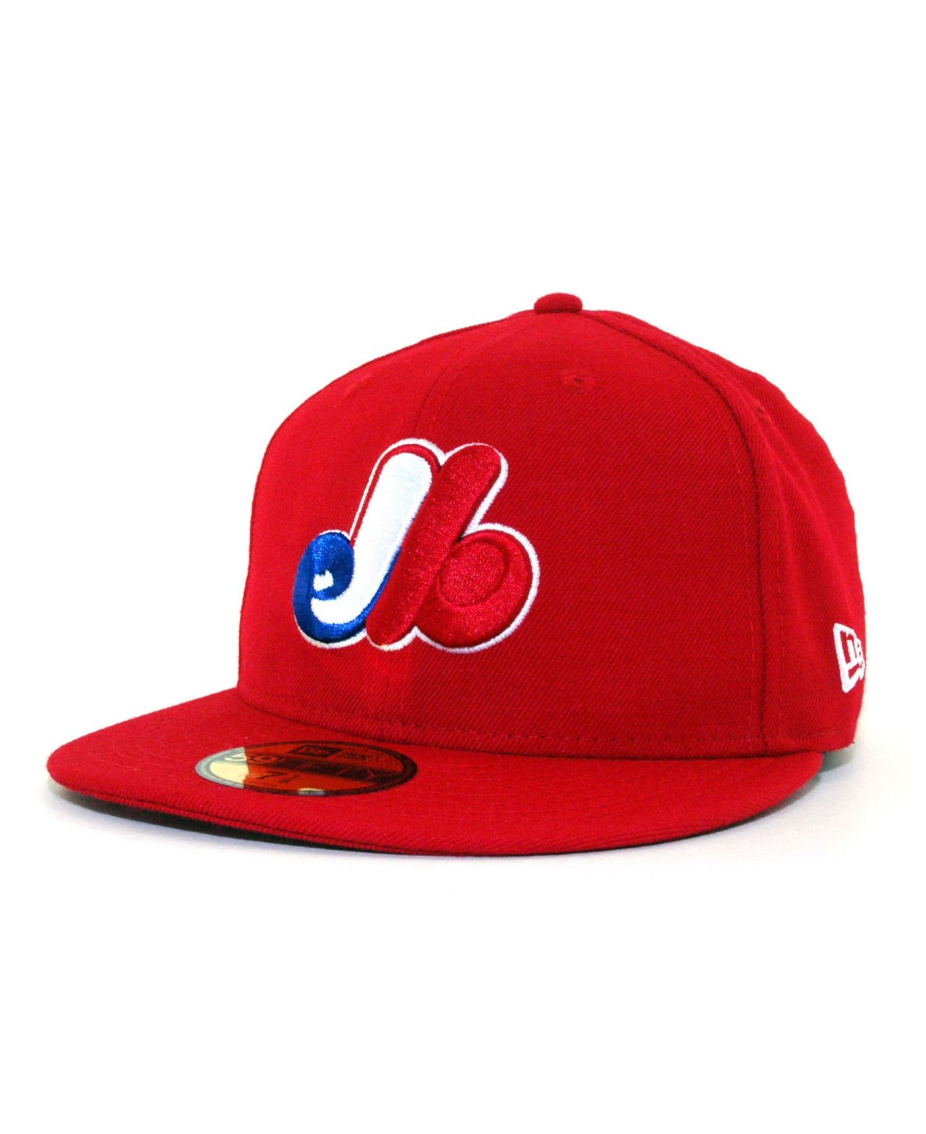 New Era Men's New Era White/Red Montreal Expos Cooperstown