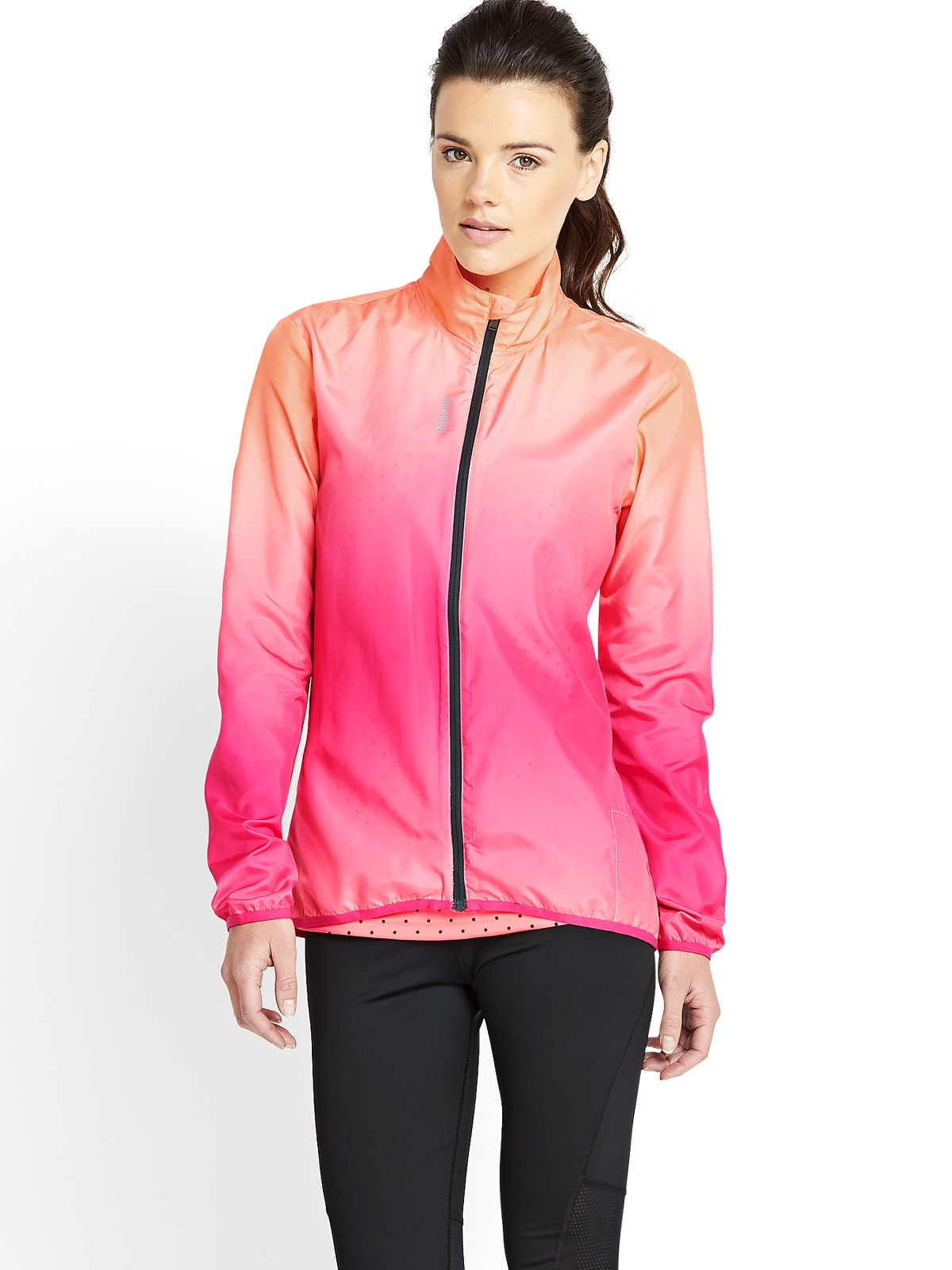 Reebok Running Jacket in Pink (multi) Lyst
