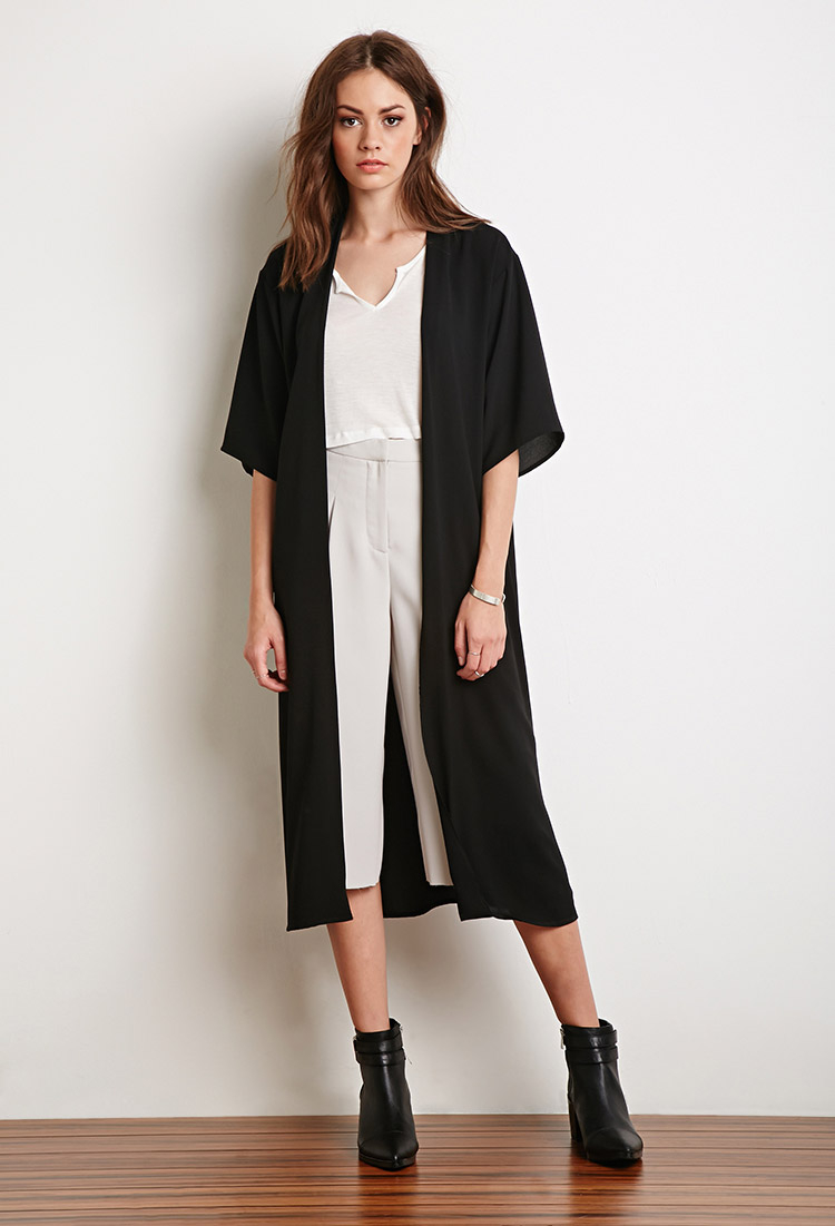 chiffon cardigan forever 21