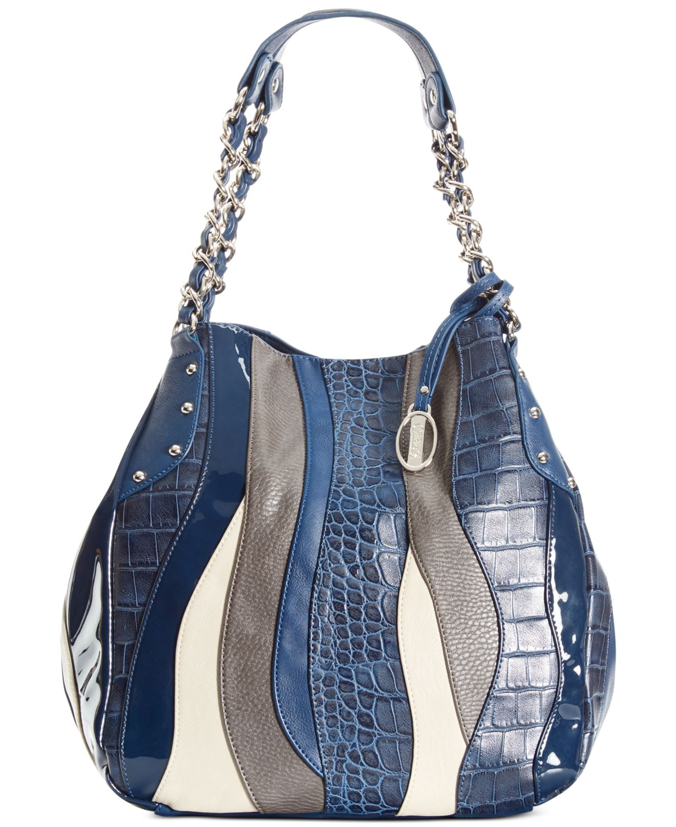 Carlos By Carlos Santana Melodia Chain Shopper in Blue