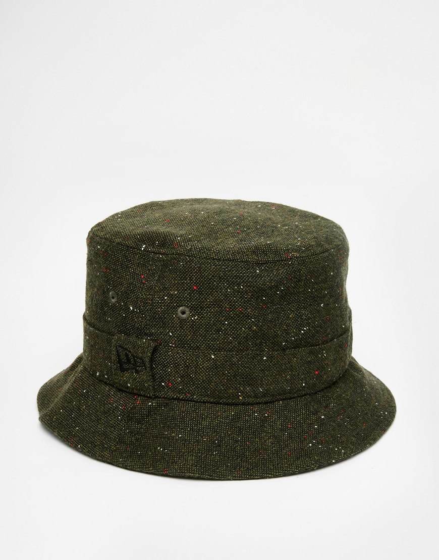 KTZ Tweed Bucket Hat in Green for Men Lyst