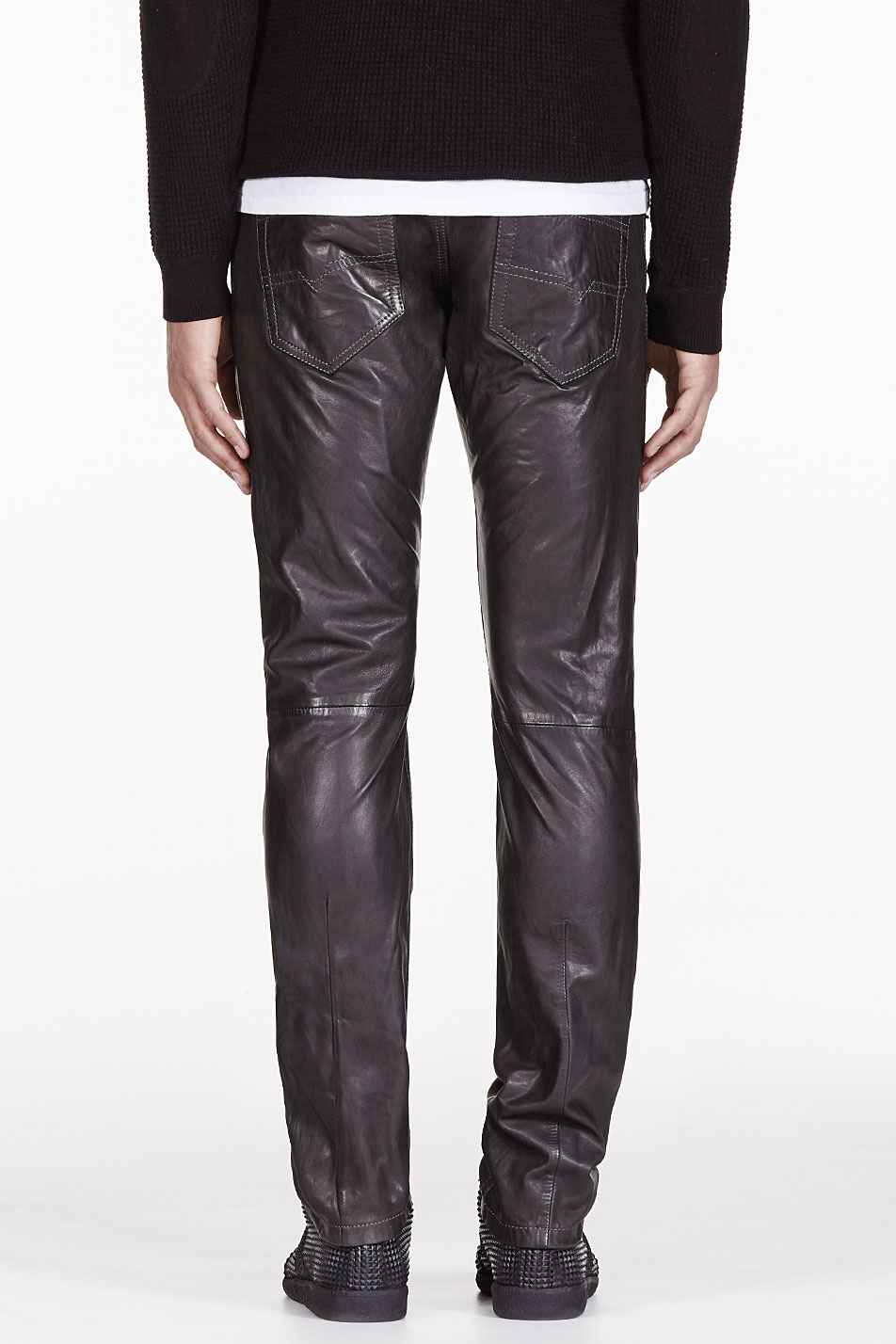 diesel thavar leather