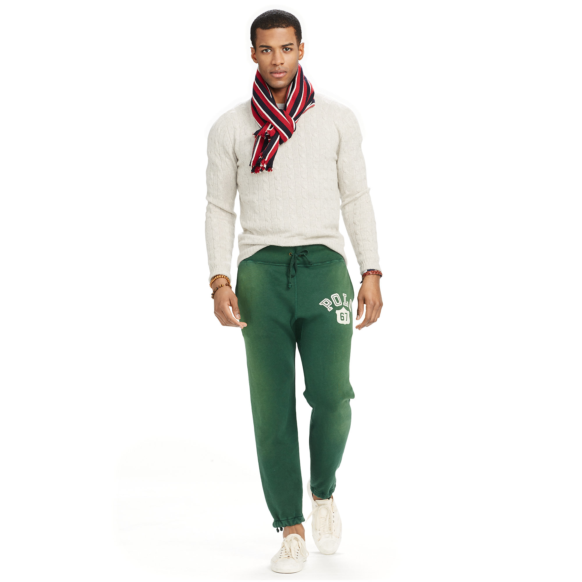 ralph lauren cabin fleece pant