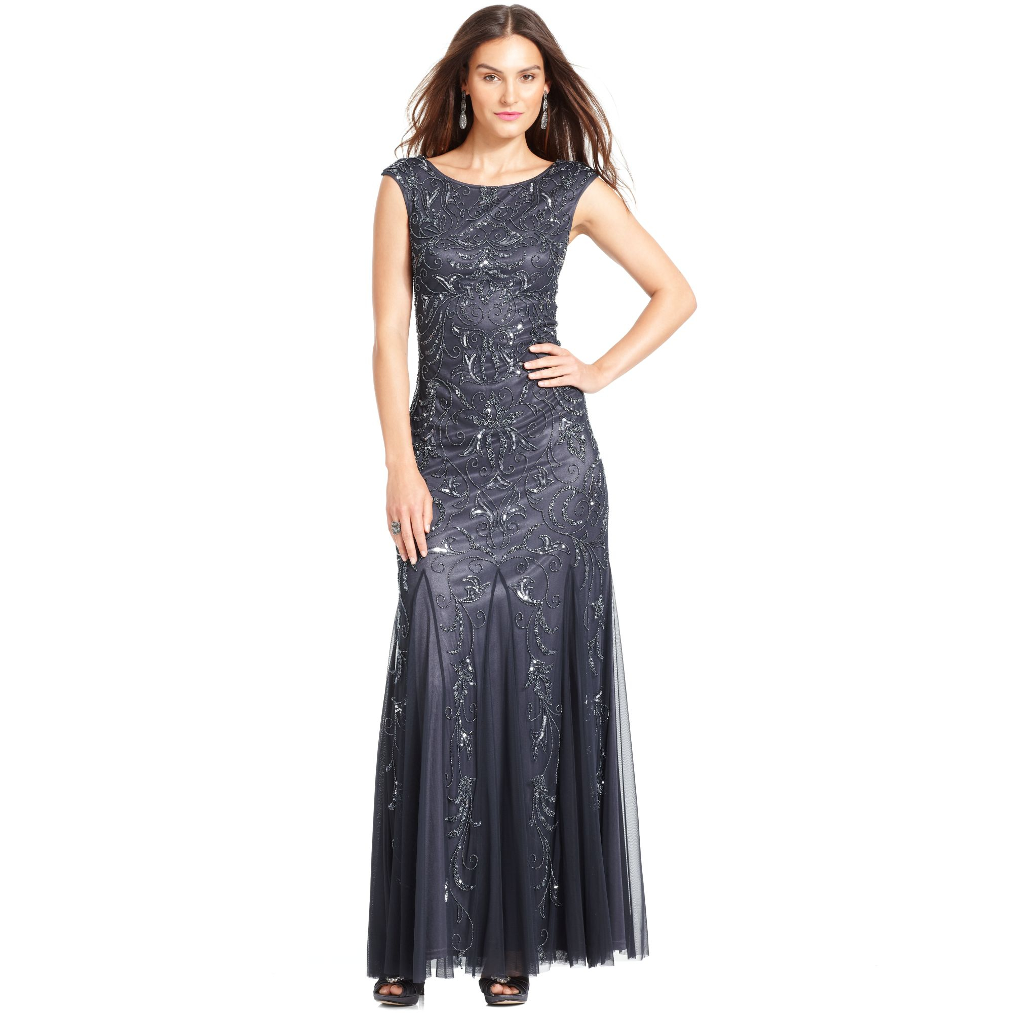 used adrianna papell gowns