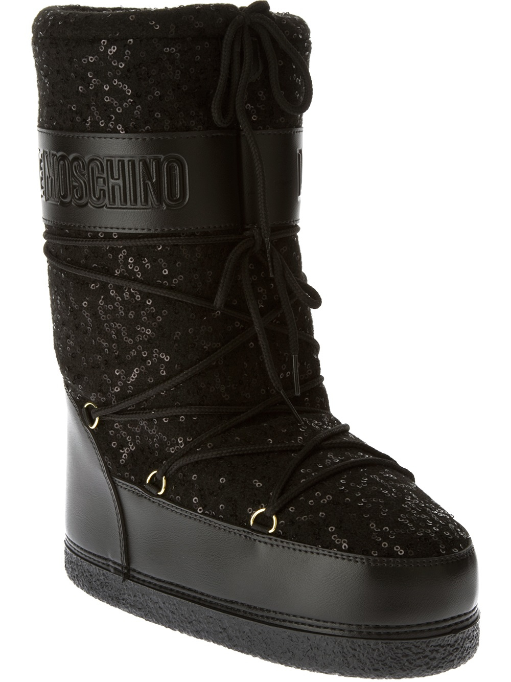 love moschino moon boots