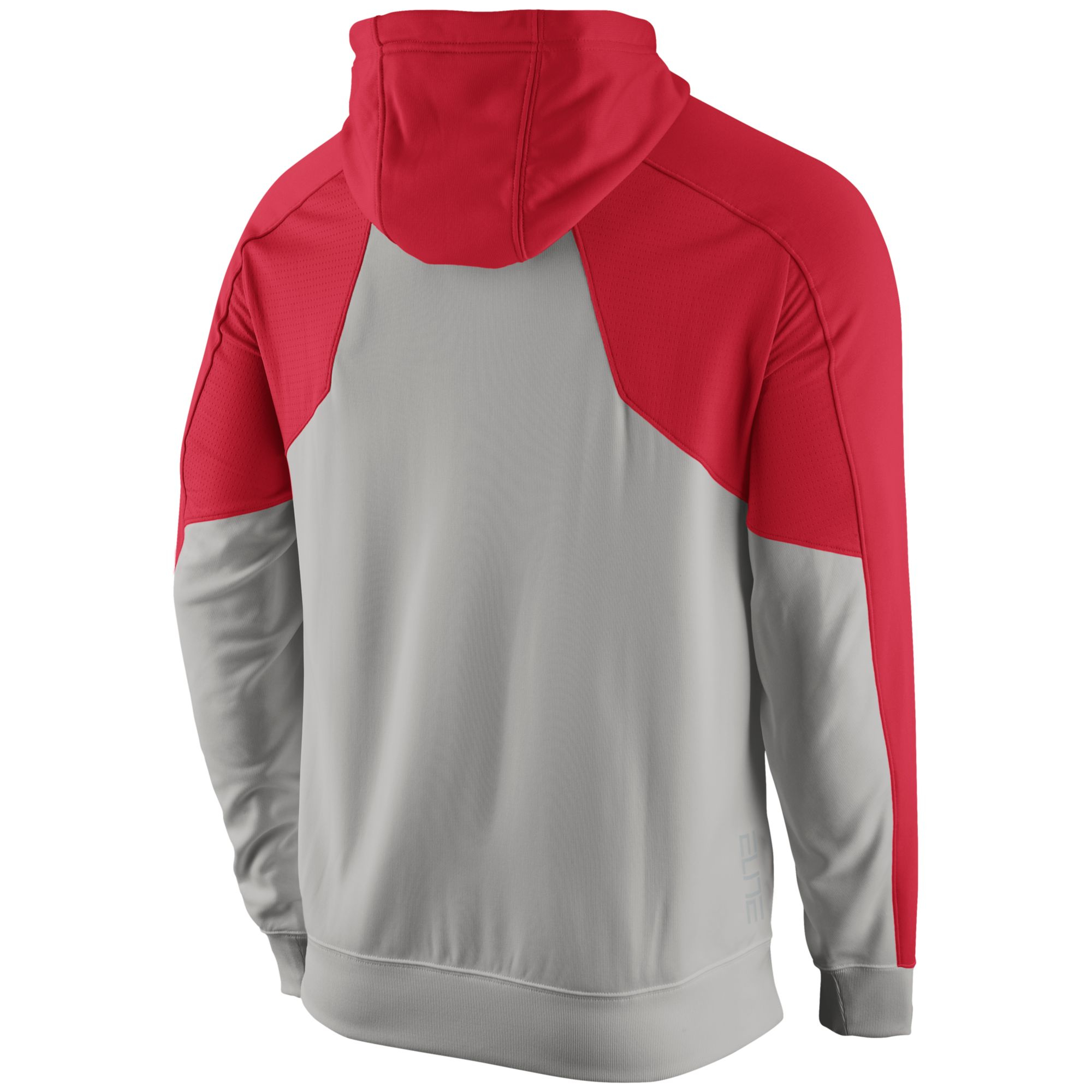 Nike Ohio State Buckeyes Therma Fit Full Zip Hoodie in Gray/Red (Red) for  Men | Lyst