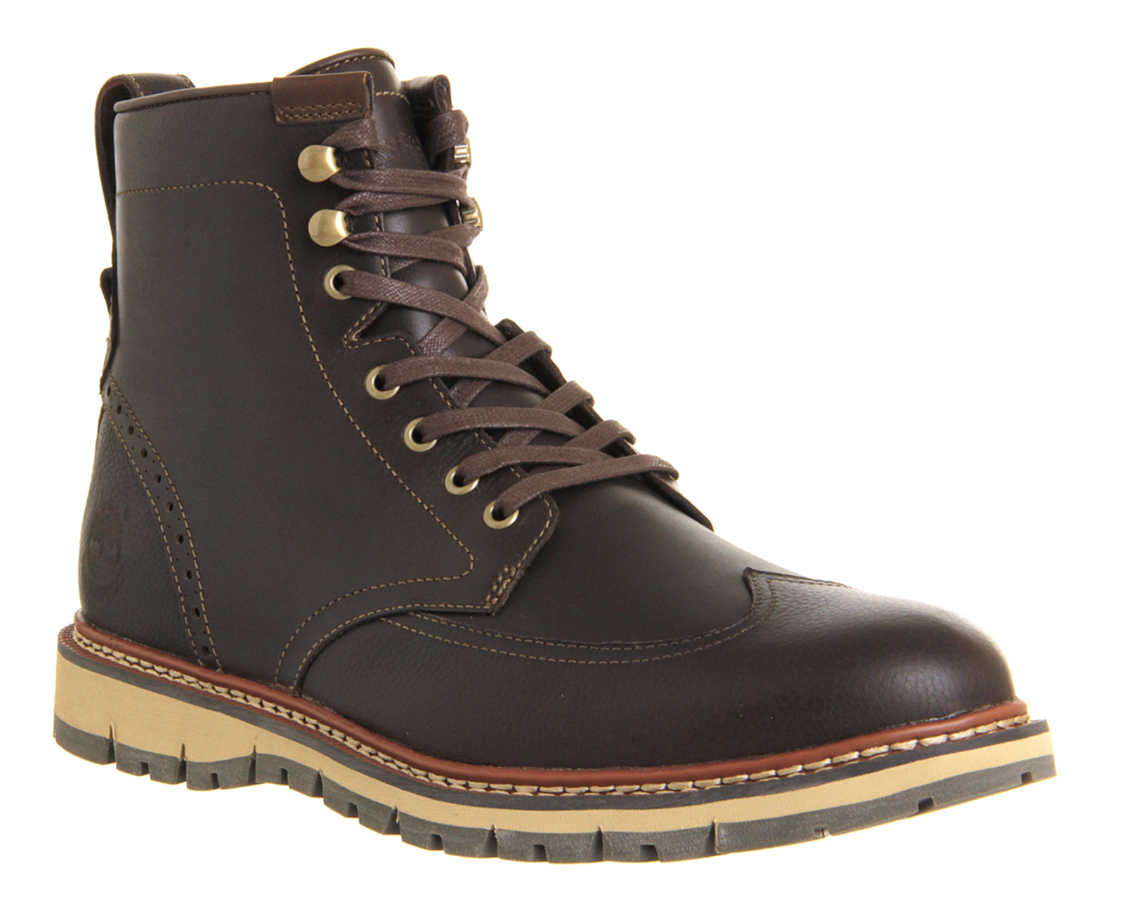 Timberland Britton Hill Wingtip Boot in Brown for Men | Lyst