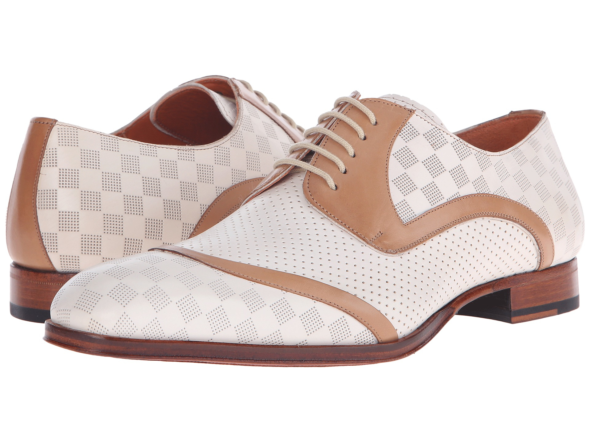 mezlan white shoes