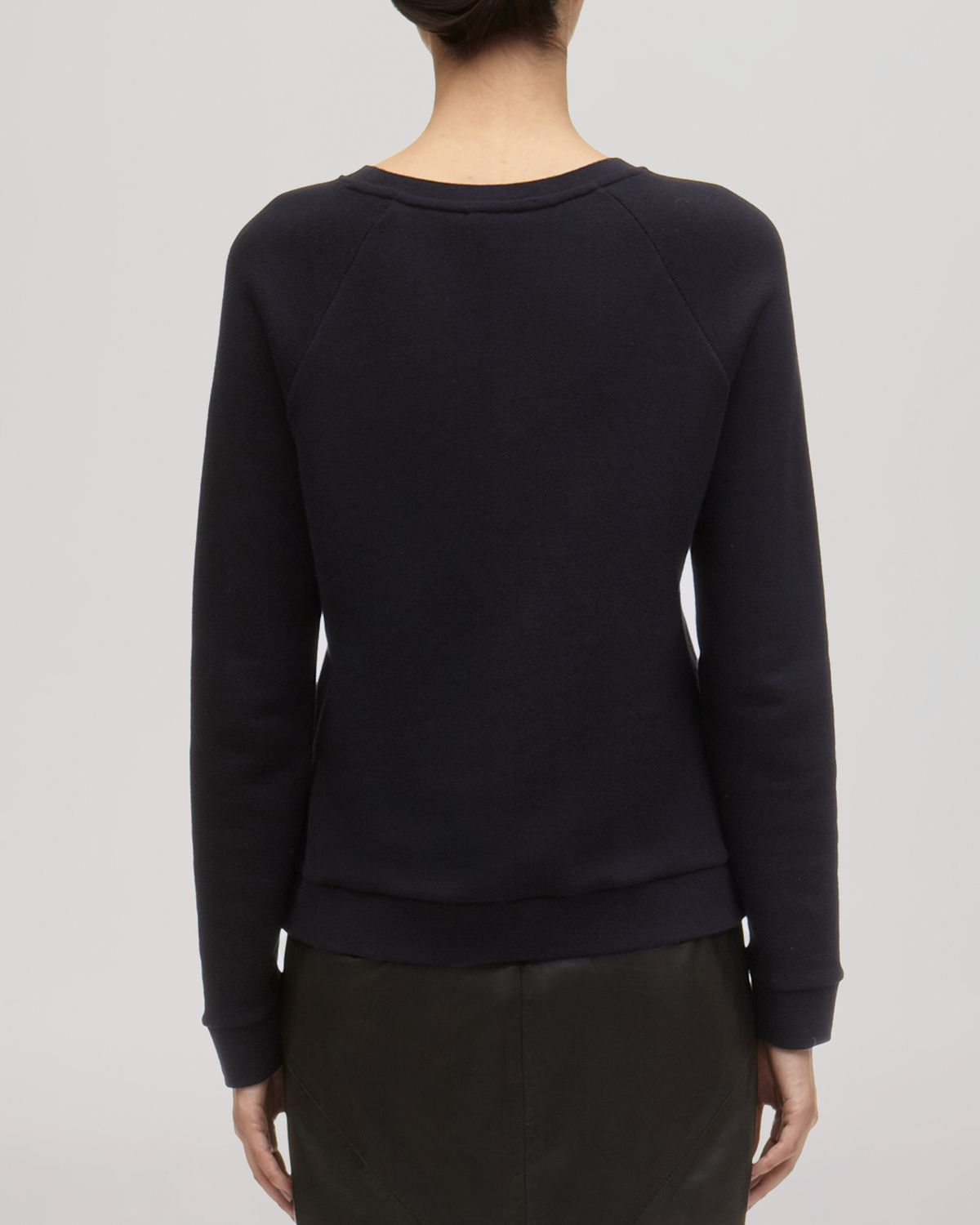 zip neck sweater