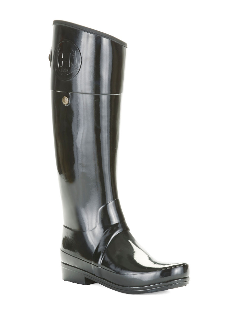 HUNTER Sandhurst Carlyle Rain Boots in Black - Lyst