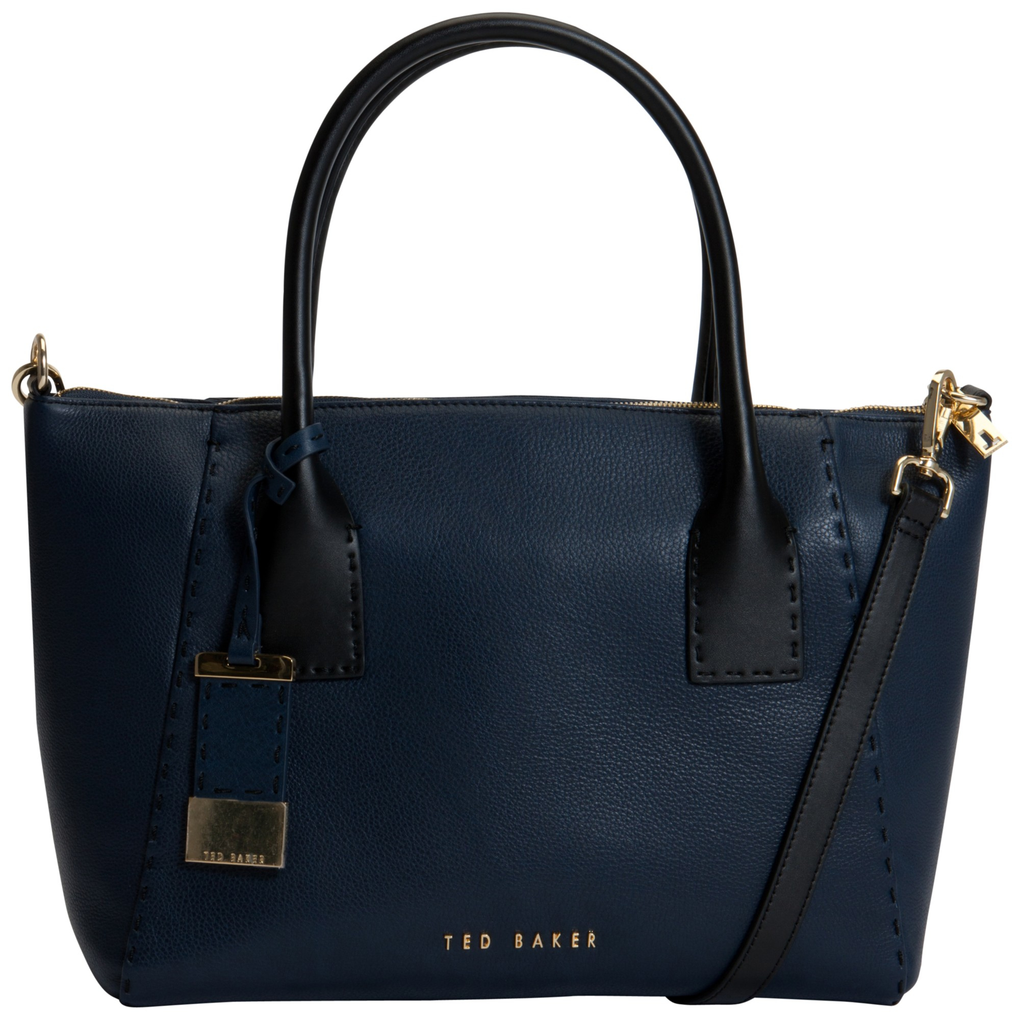 ted baker blue tote bag