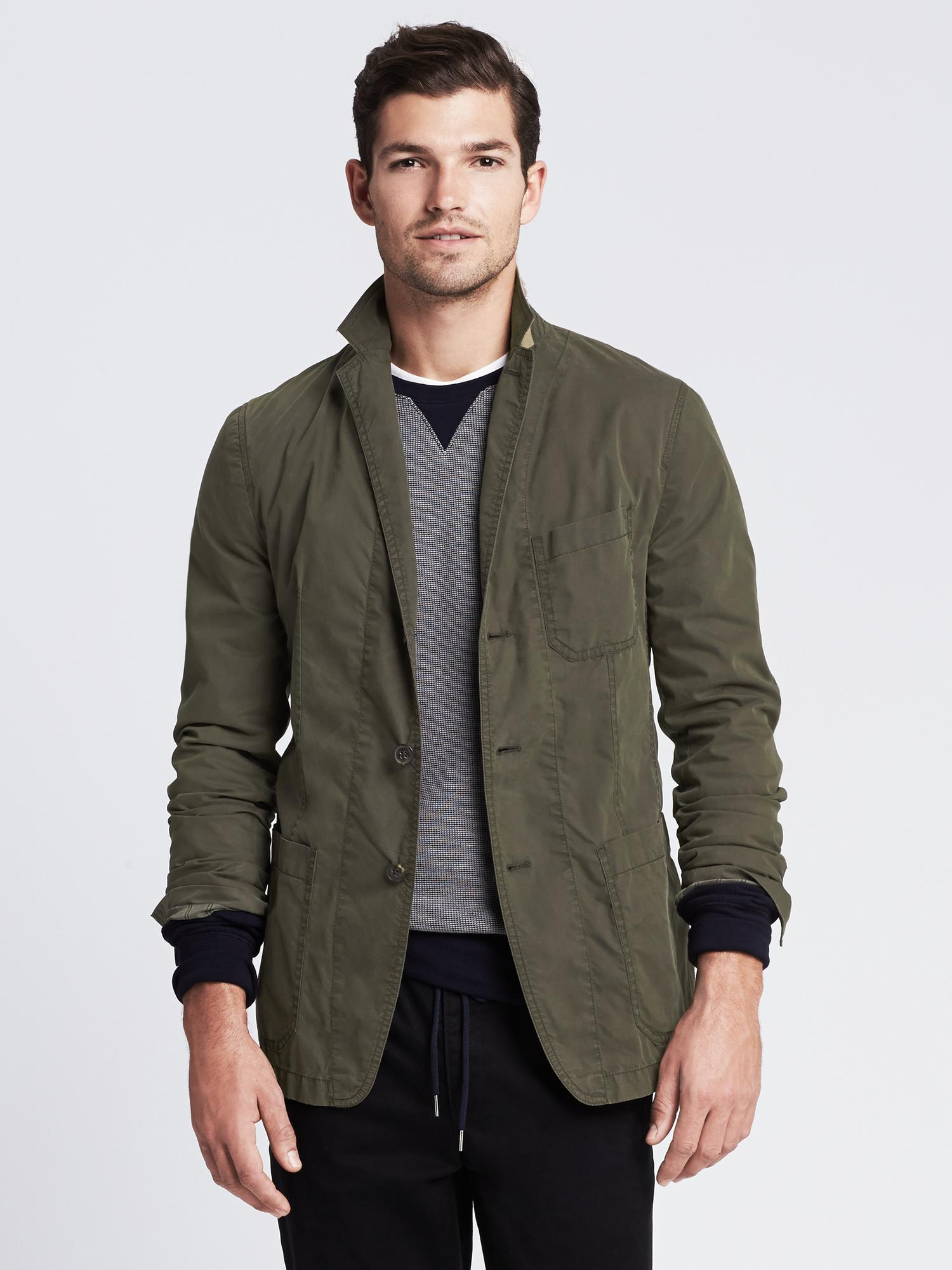 Lyst Banana Republic Heritage Military Blazer in Green for Men