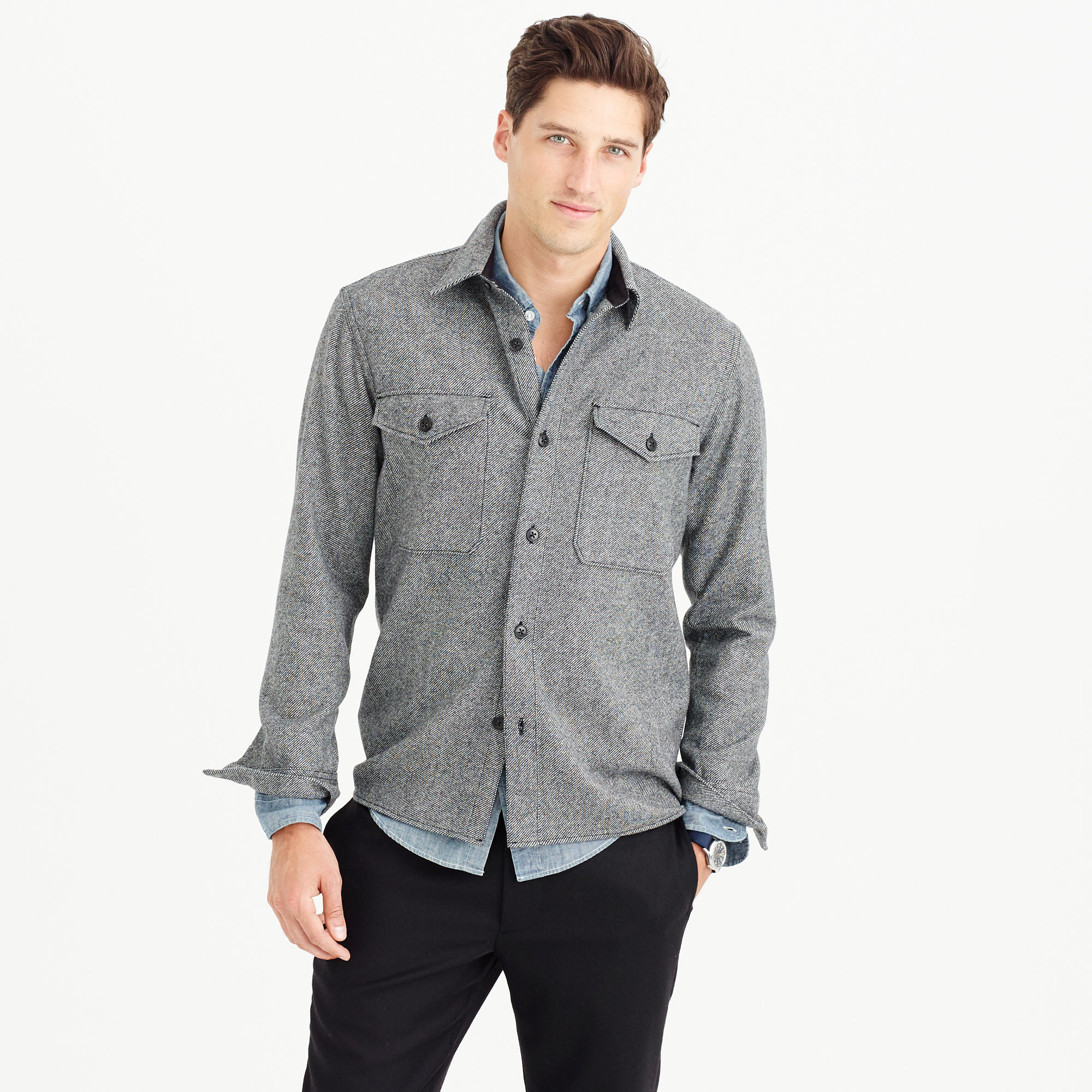 wallace and barnes shirt jacket