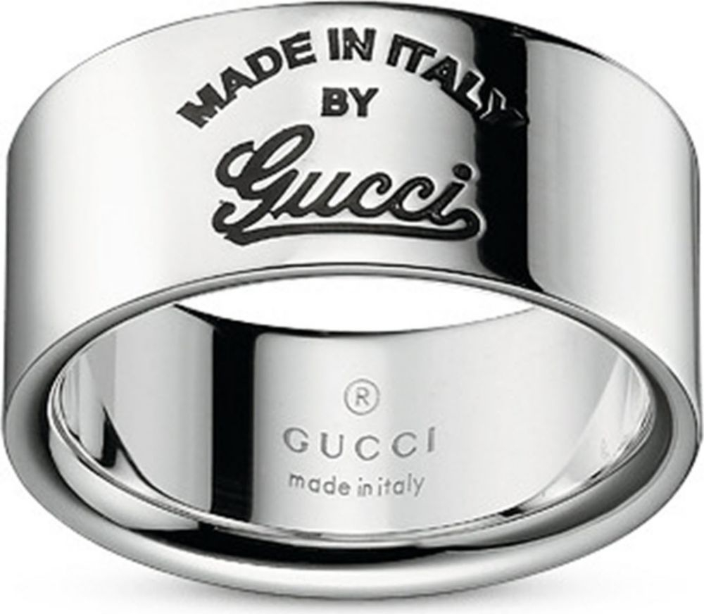 Gucci Sterling Silver Ring Metallic Lyst