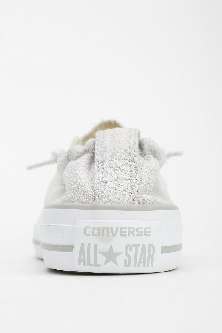 Converse Shoreline Linen Womens Lowtop Sneaker in Gray | Lyst