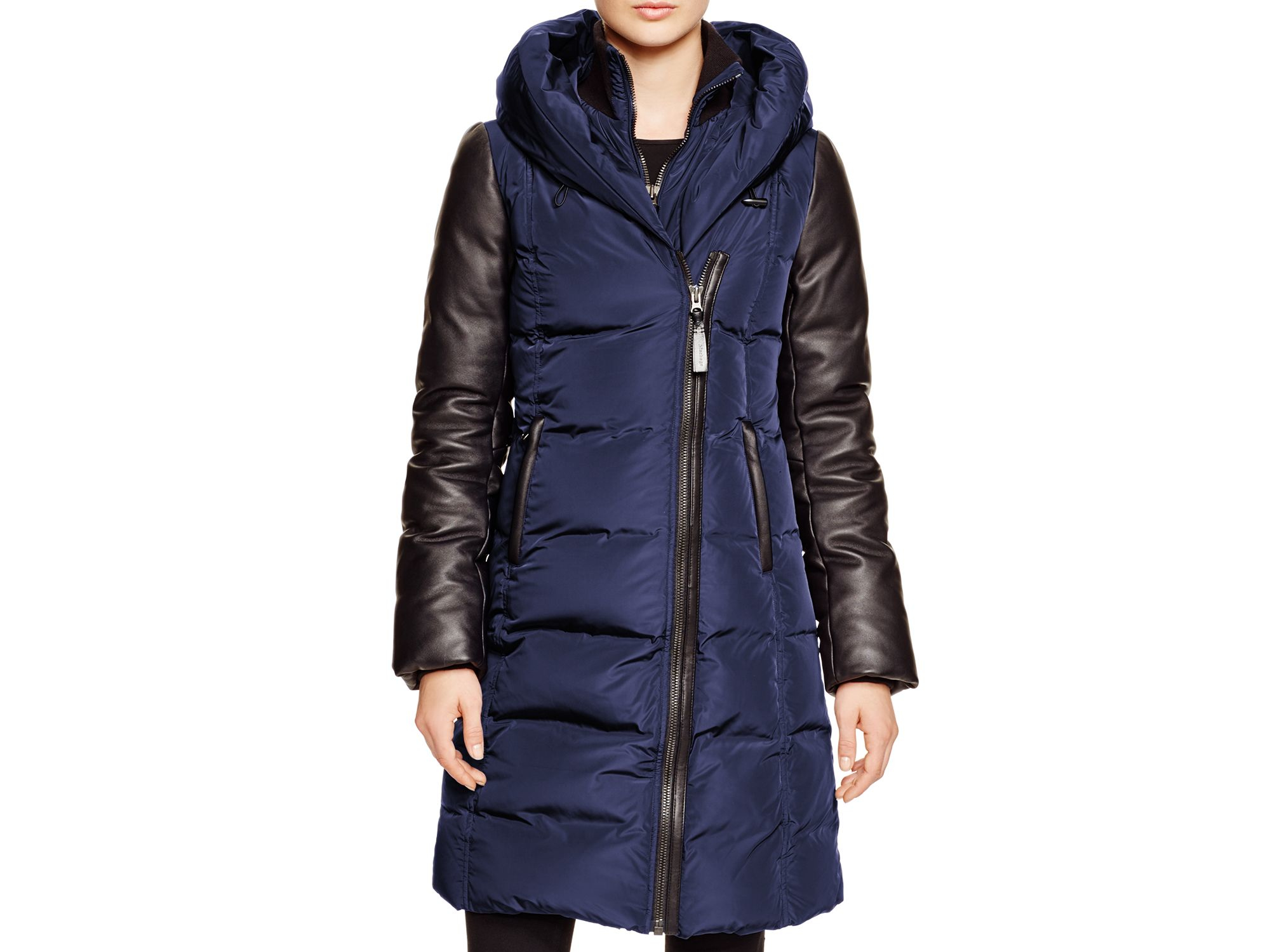 Canada Goose parka replica cheap - Mackage Bonnie Down Coat With Leather Sleeves - Bloomingdale's ...