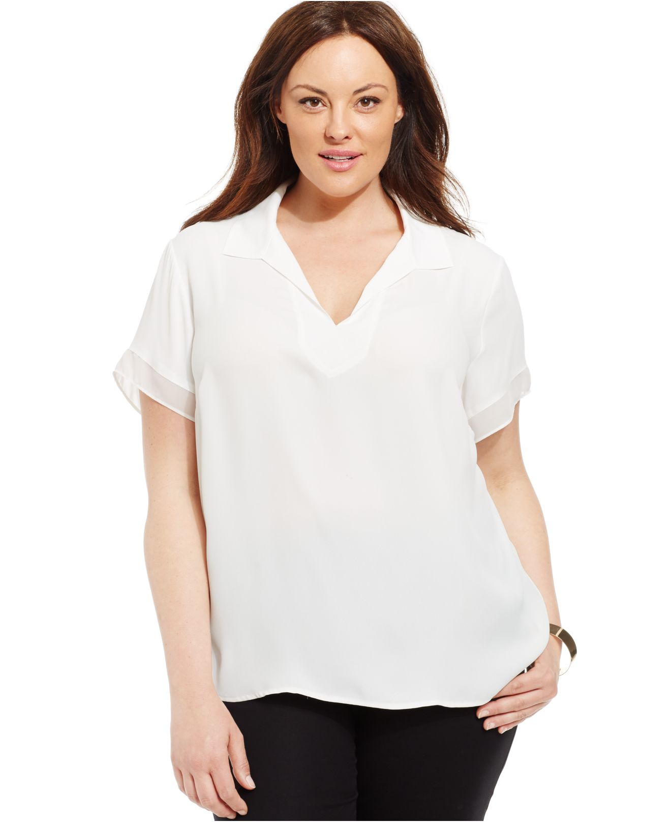 Short-sleeve Blouse 