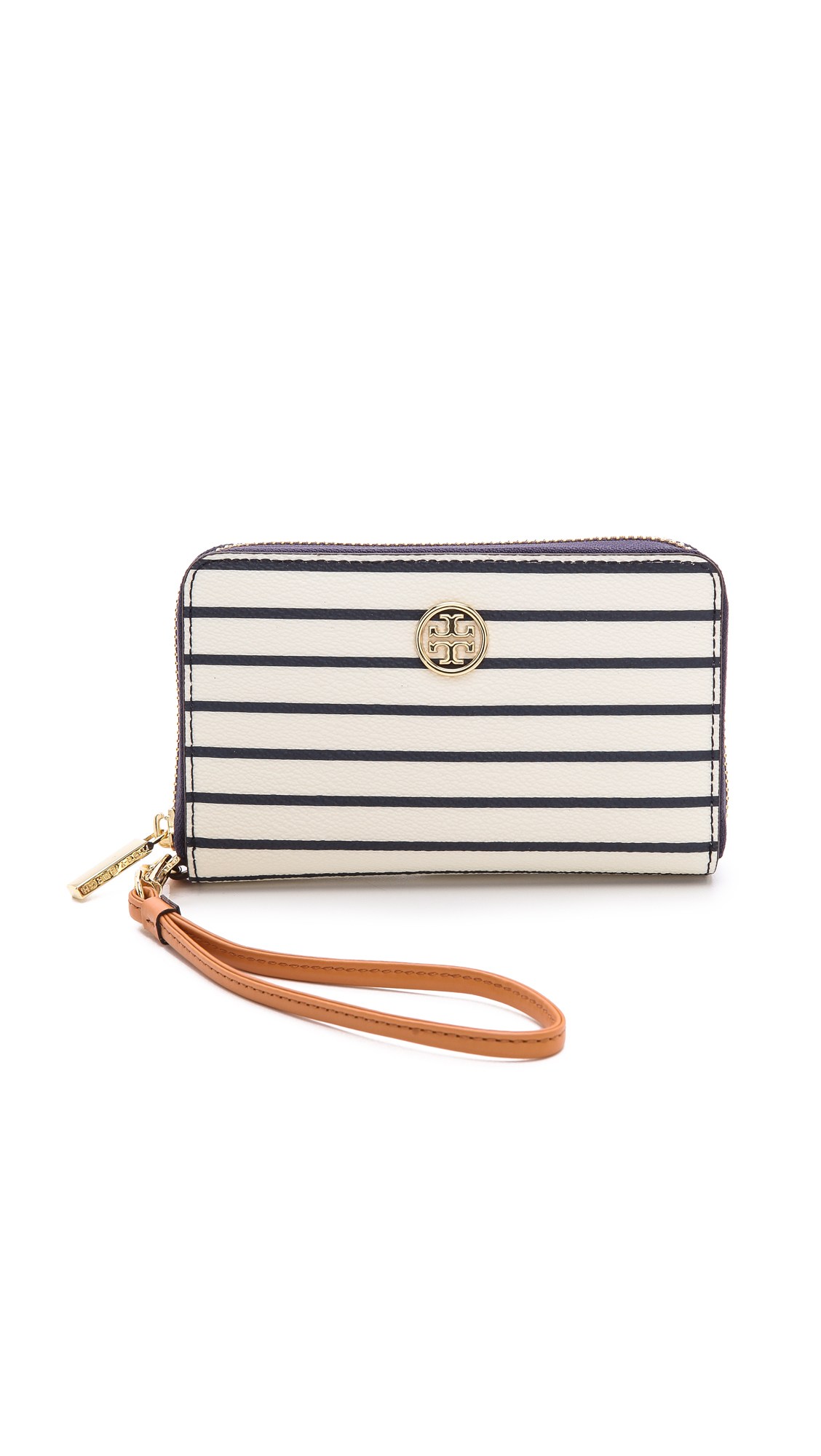 burch robinson printed smart phone wristlet navy fleet stripe in blue lyst burch robinson printed smart phone wristlet navy fleet stripe in blue lyst