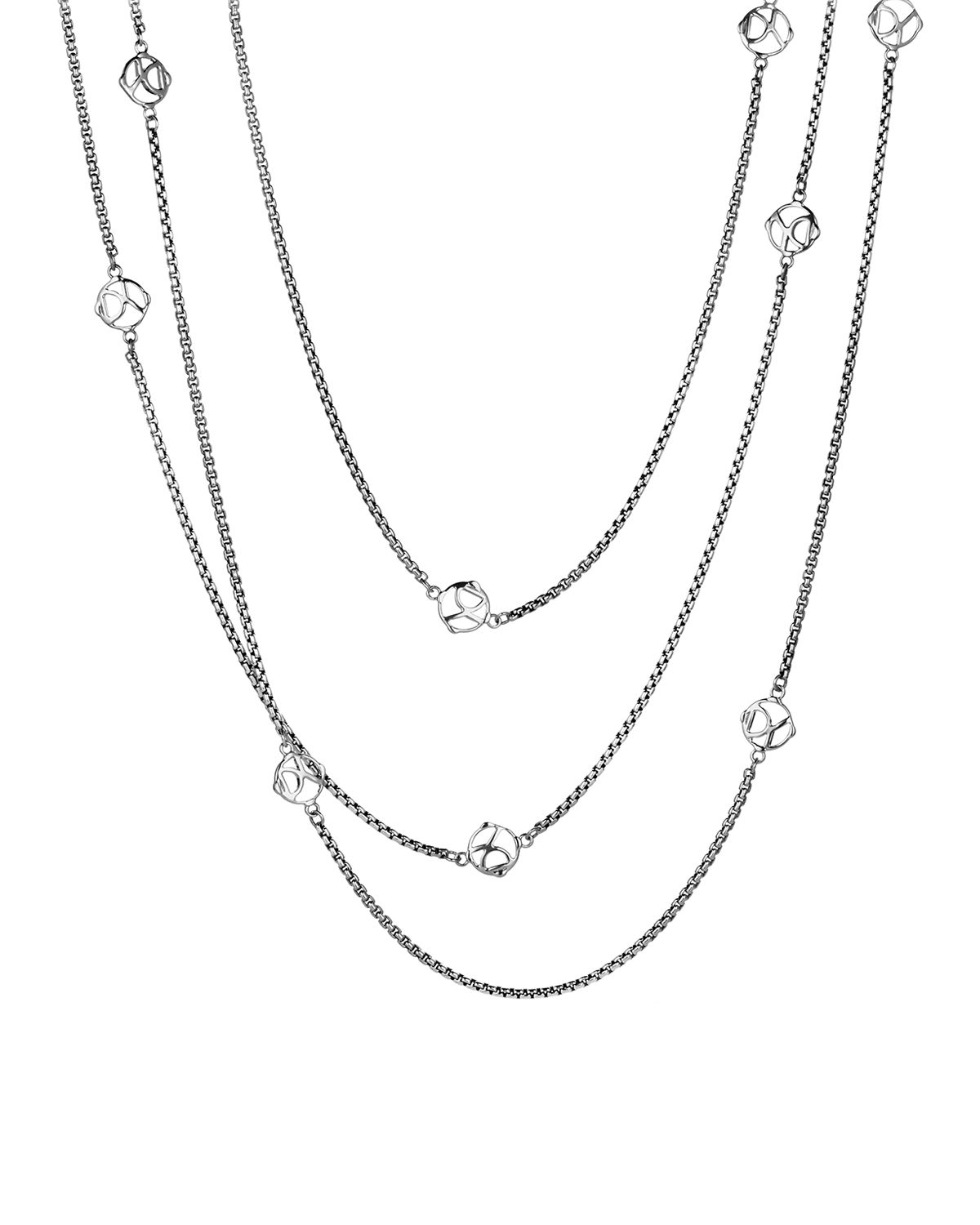 David Yurman Dy Logo Six-station Chain 