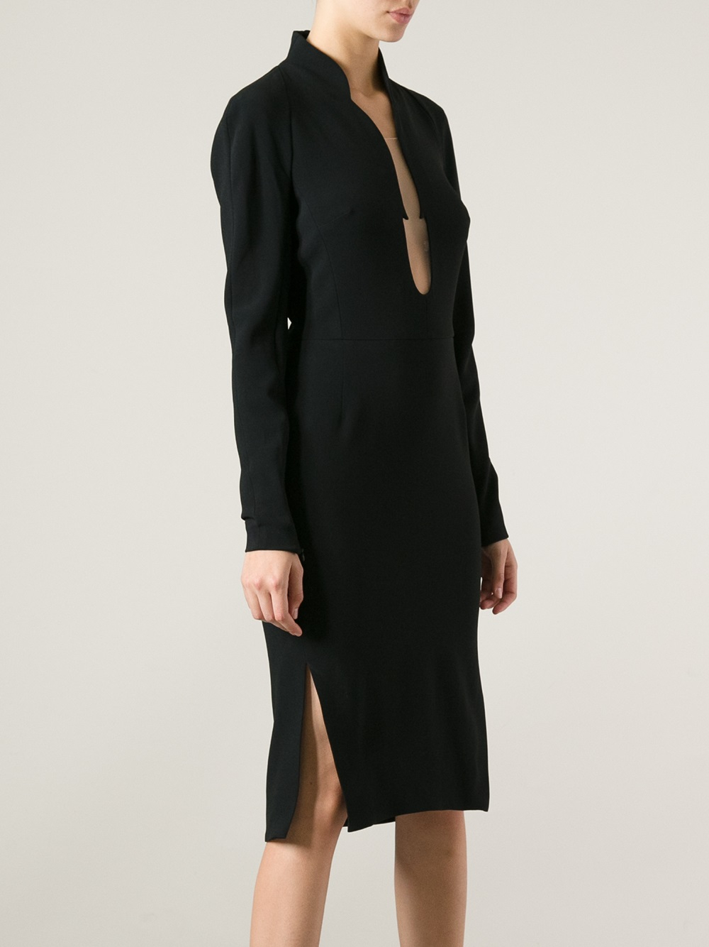 Tom Ford Backless Dress in Black - Lyst
