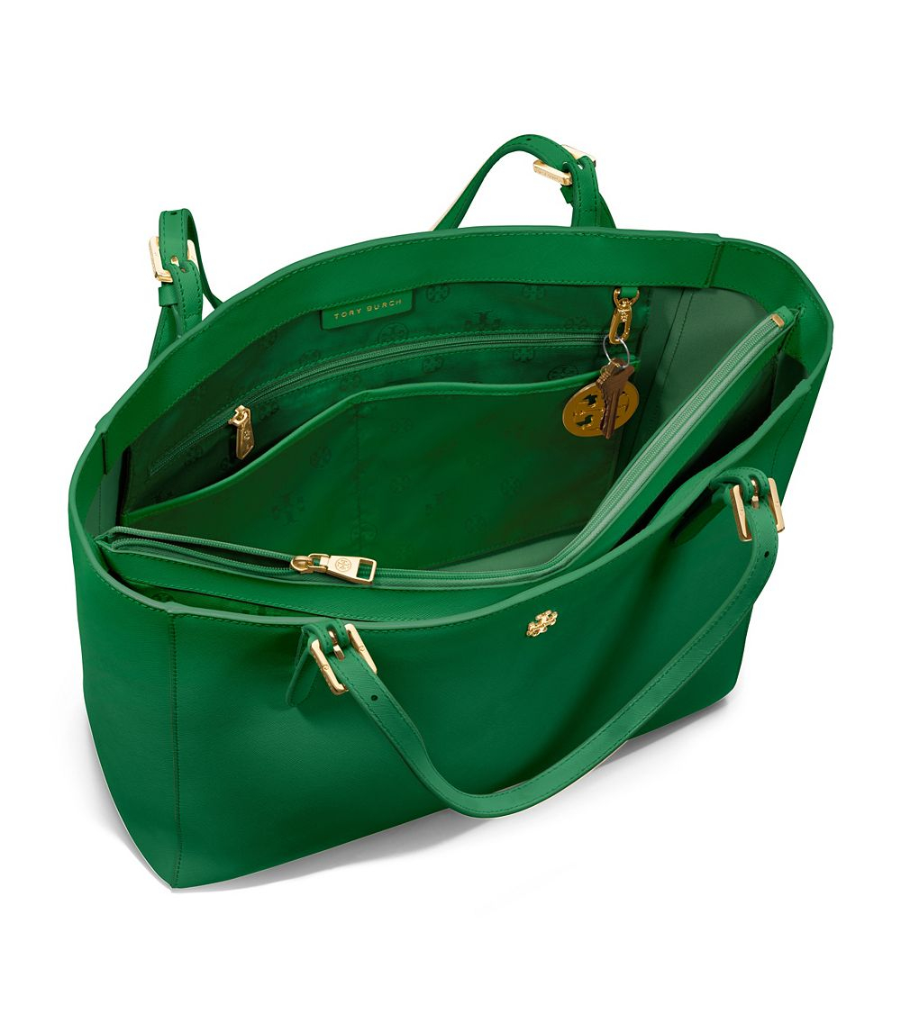 tory burch emerald green bag