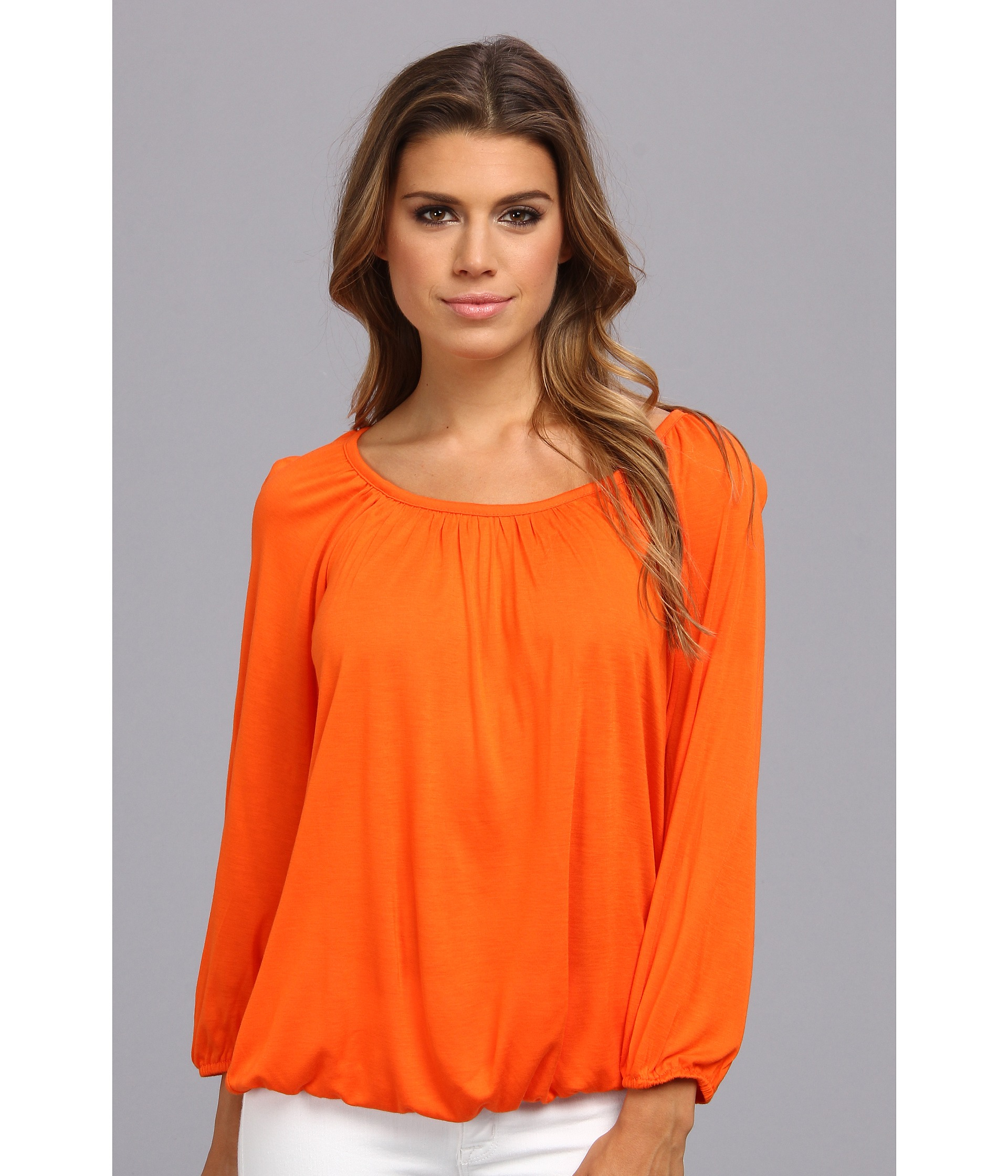 michael kors peasant tops