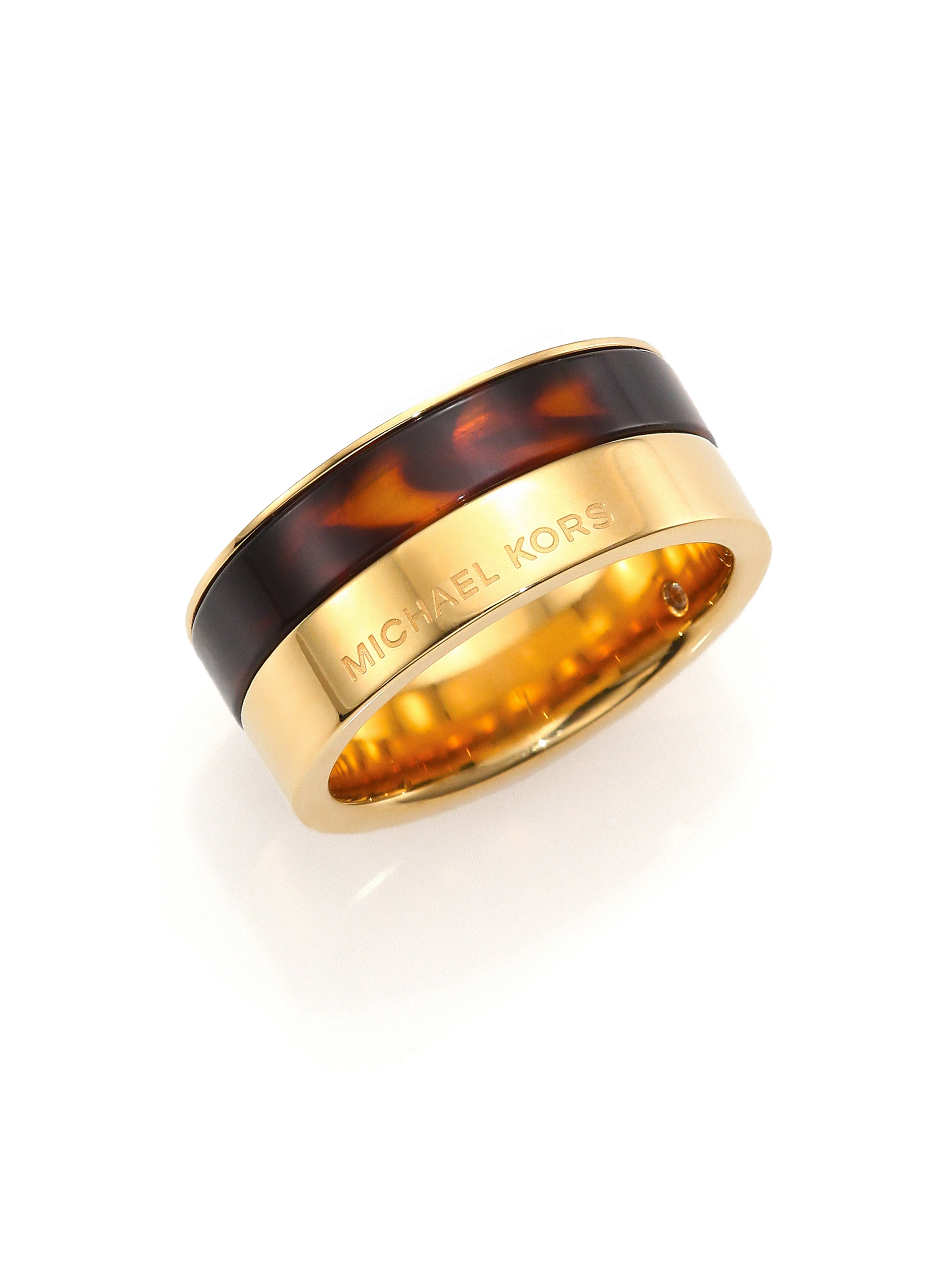 michael kors tortoise ring