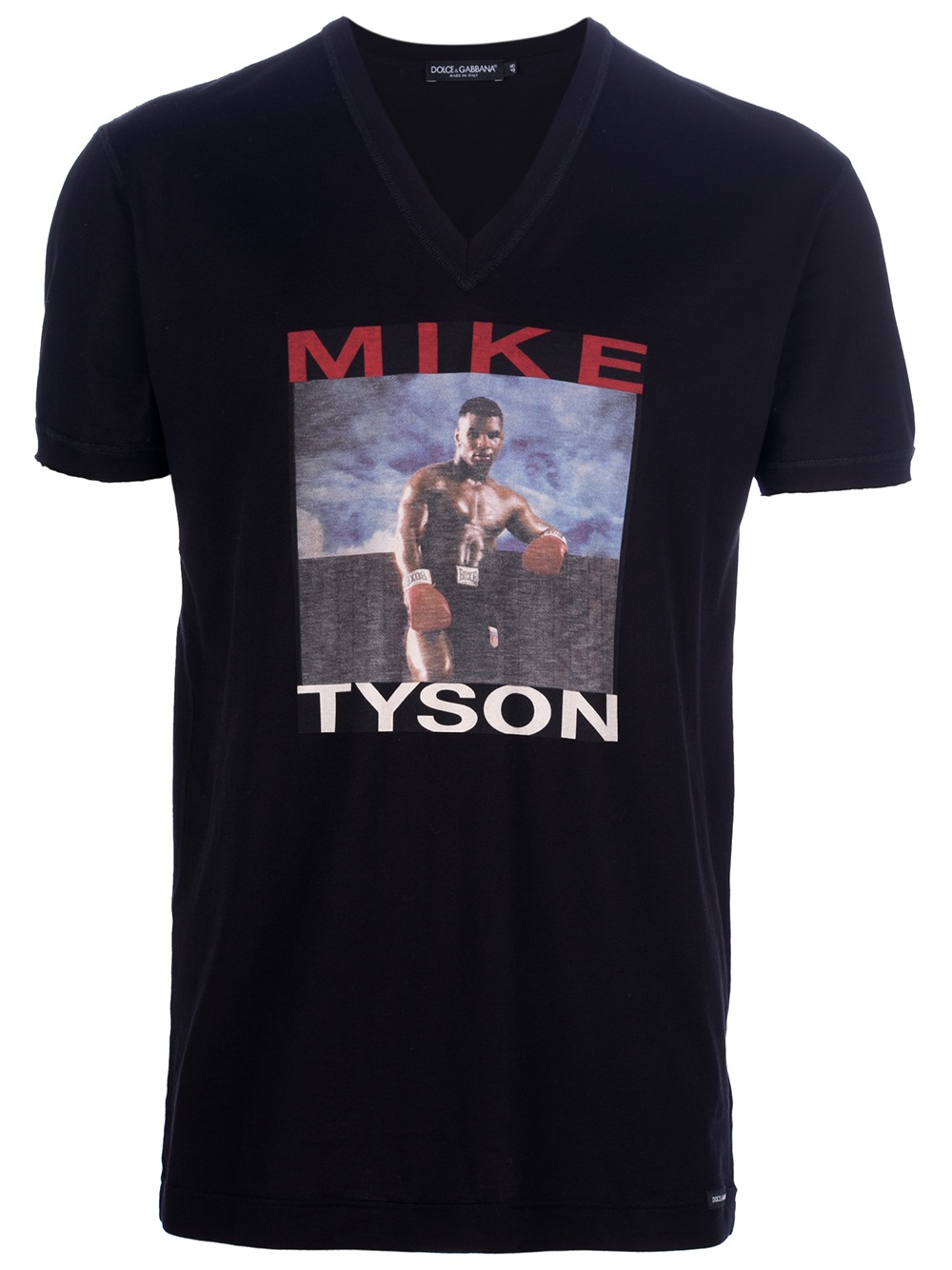 Dolce & Gabbana Printed Mike Tyson T-Shirt in Black for Men | Lyst