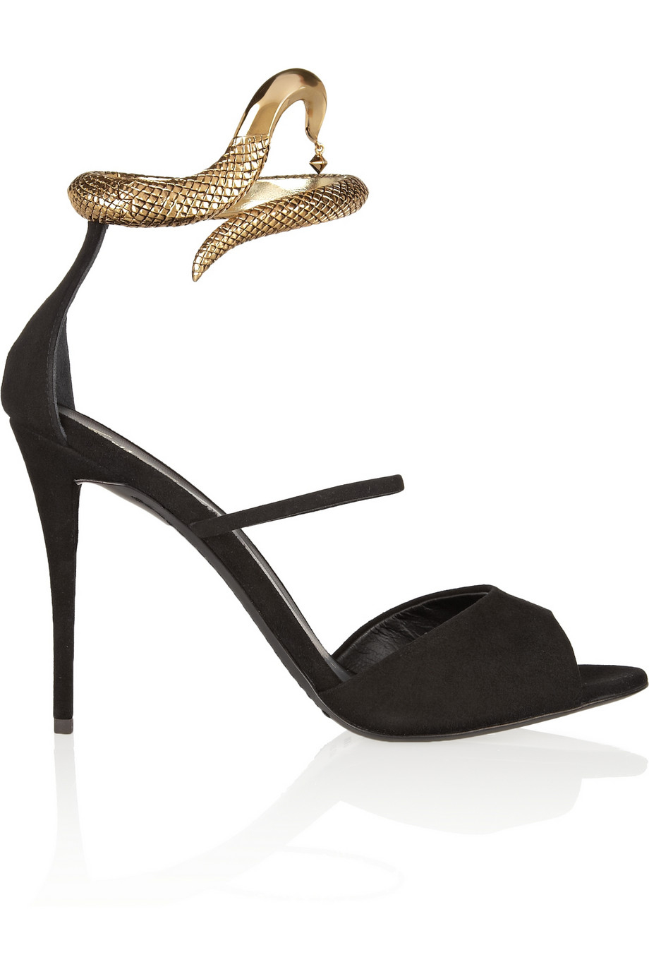 giuseppe zanotti snake high heels
