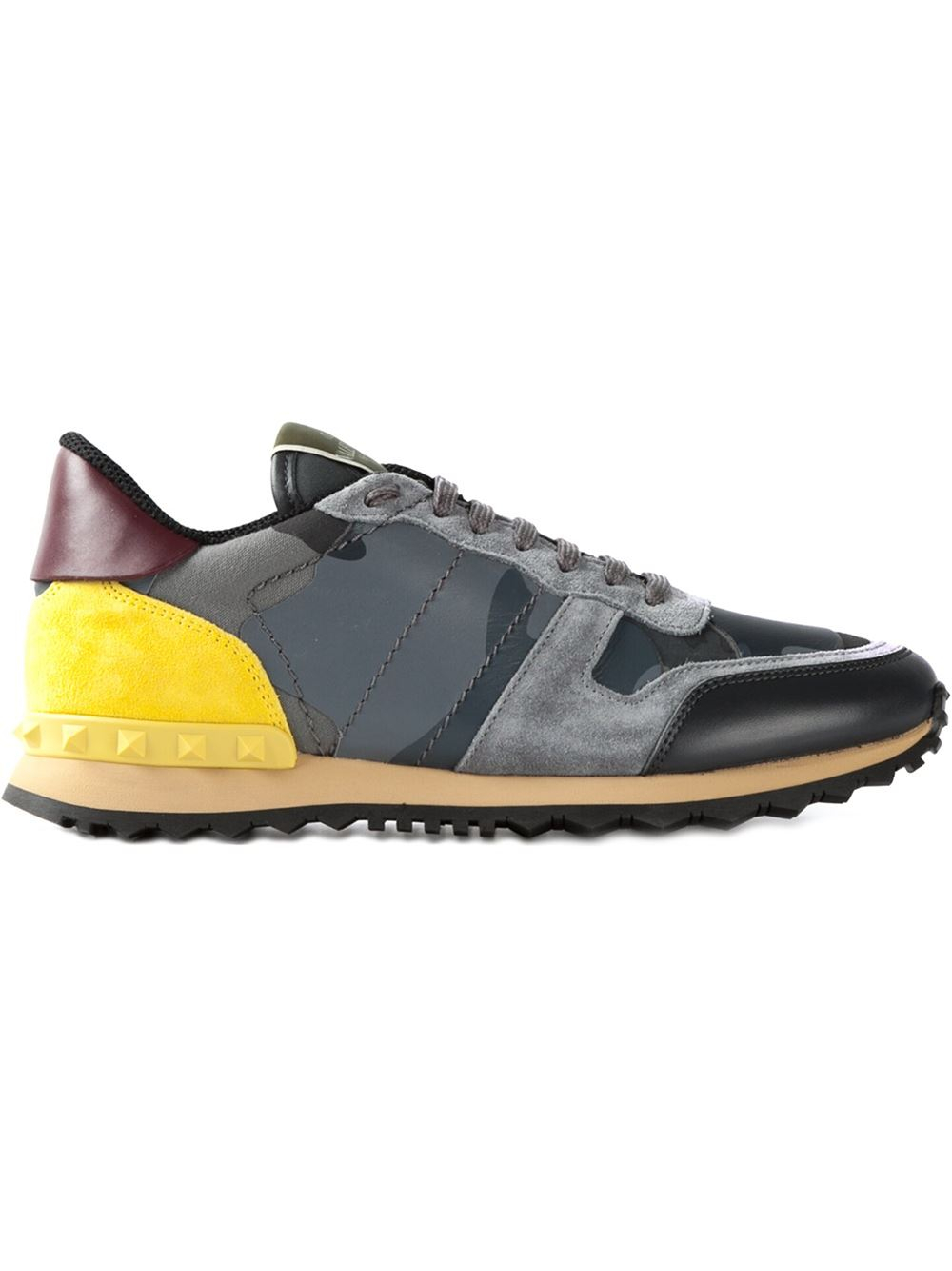 valentino rockrunner grey