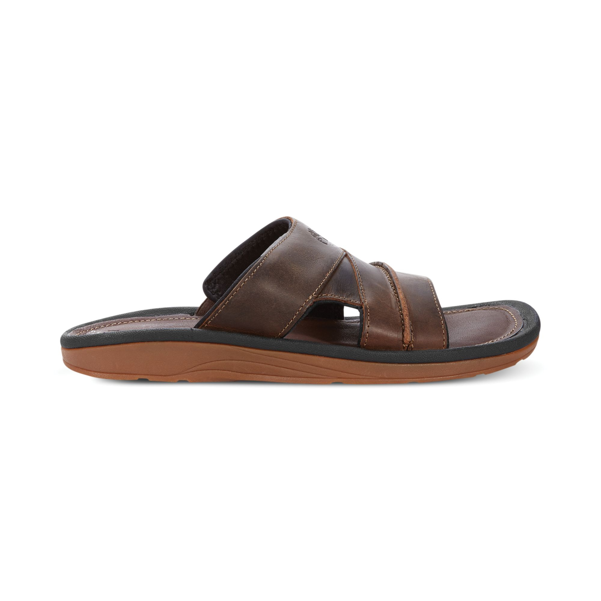 Timberland Earthkeepers Rugged Slide Sandals in Brown for Men | Lyst