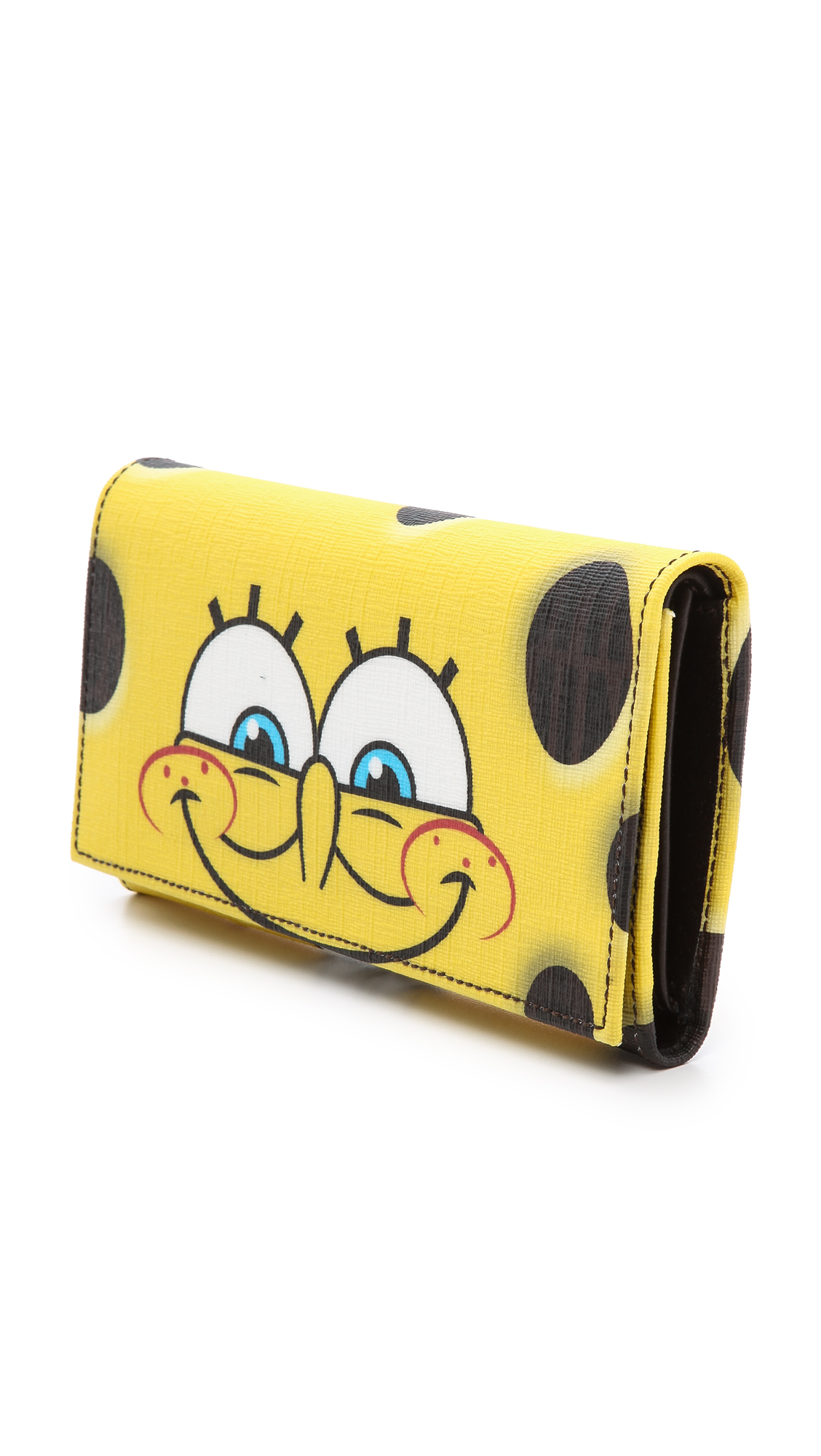 Wallet Bifold PU SpongeBob 2 Expressions Yellows 