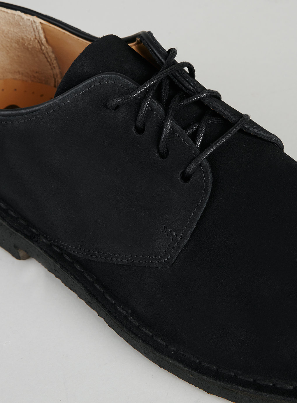 Clarks Original Black Suede Desert Shoes in Black for Men | Lyst