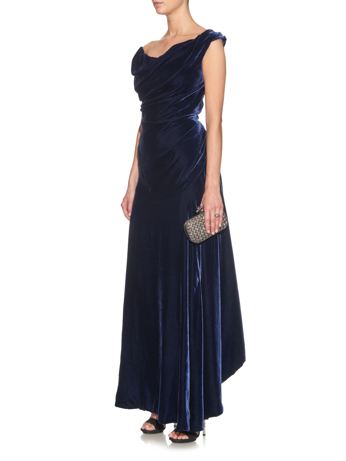 vivienne westwood velvet dress