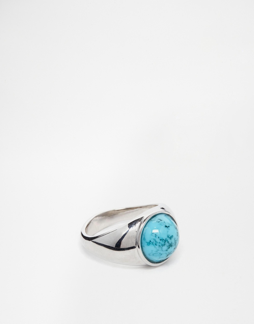 Pinky Ring With Stone | Lyst