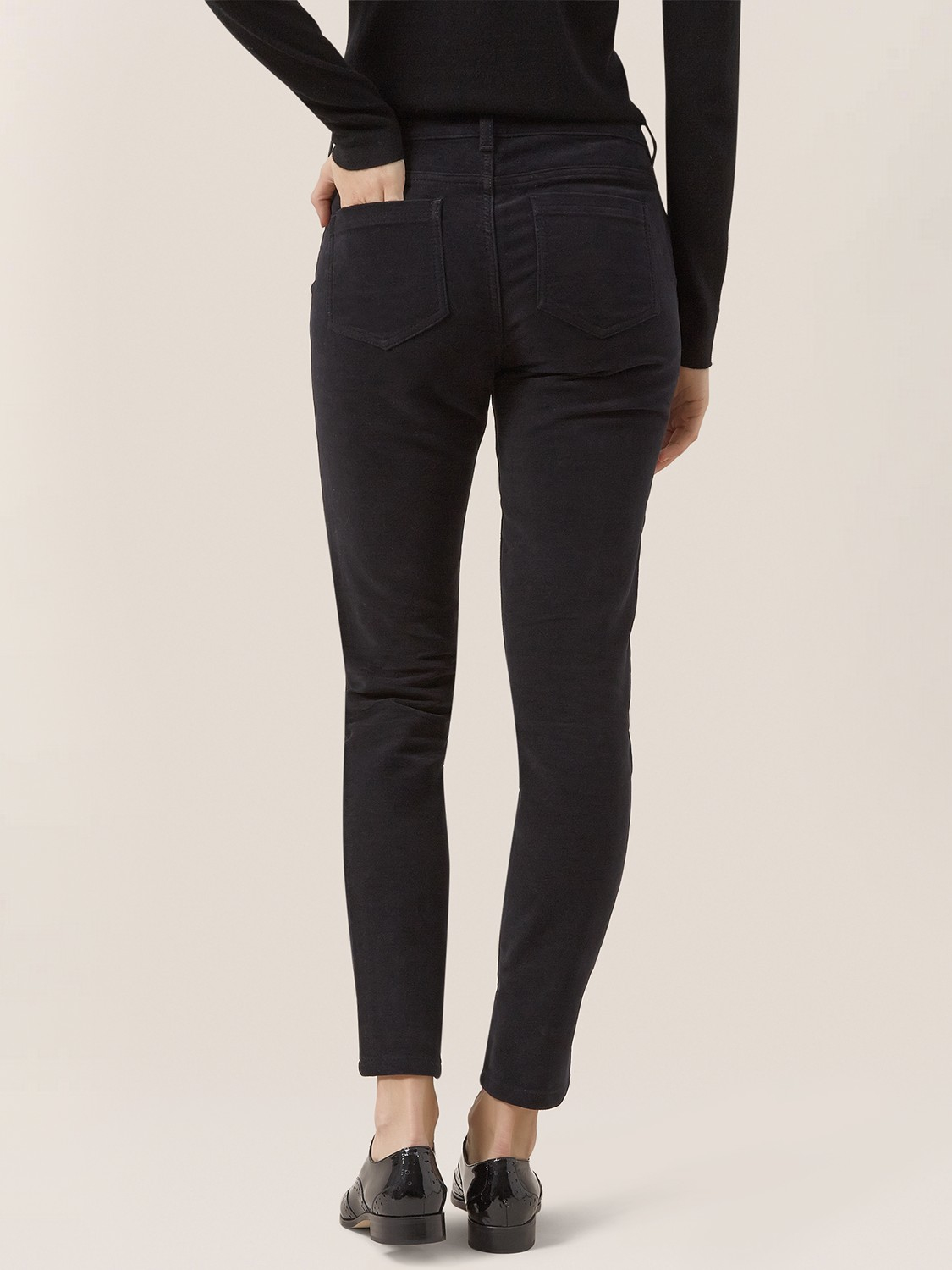 Hobbs Denim Orlagh Moleskin Jeans in Black Lyst