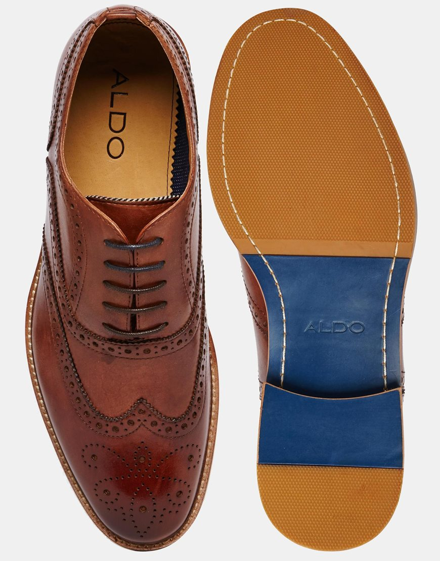 aldo brogue boots