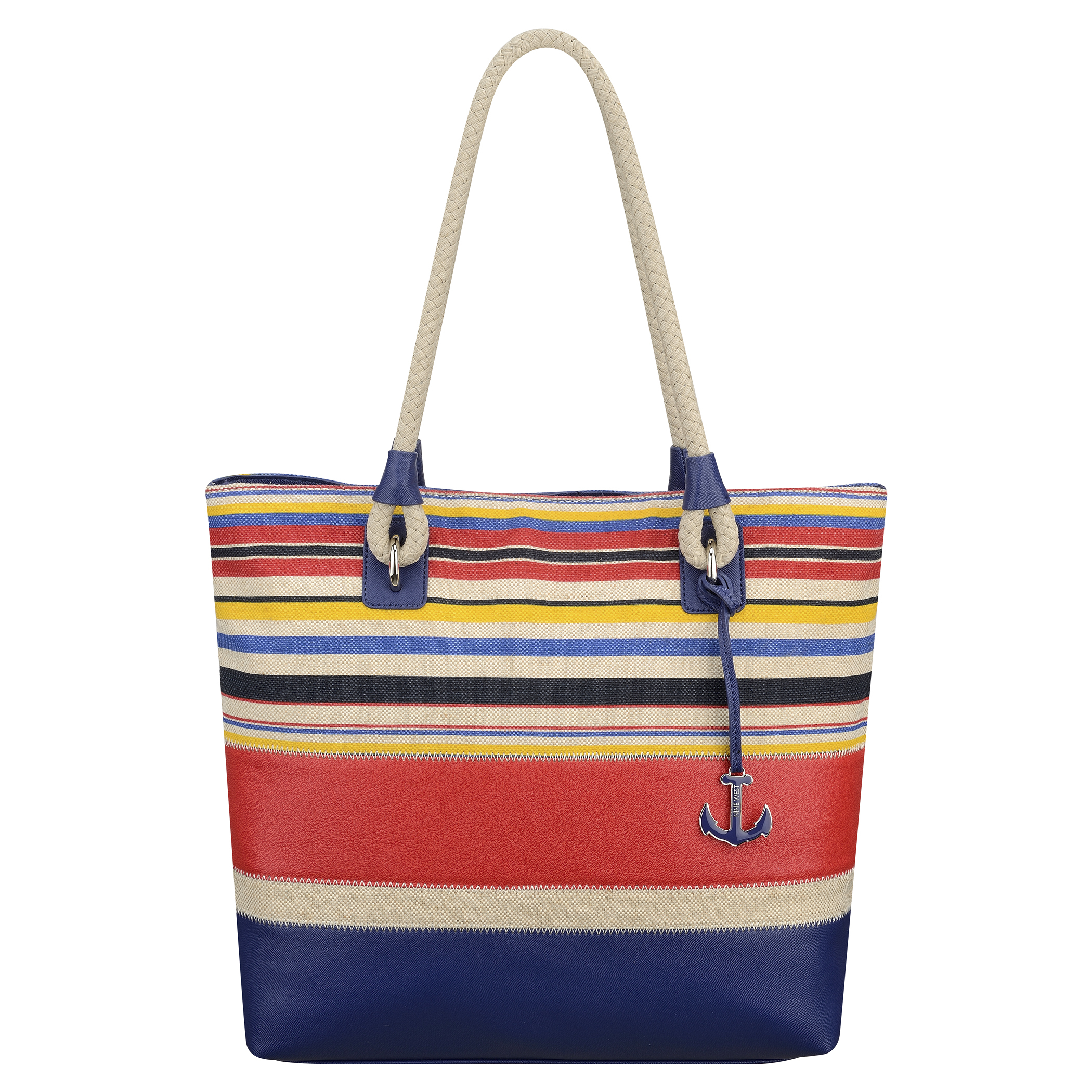 nine west marcelie small trap tote