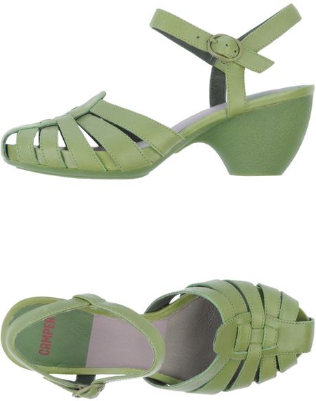 Camper Sandals in Green (Military green) | Lyst