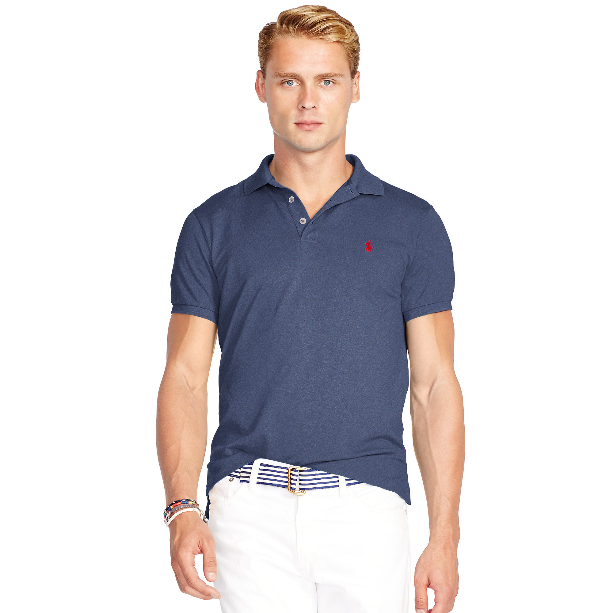 Men S Custom Slim Fit Soft Touch Polo