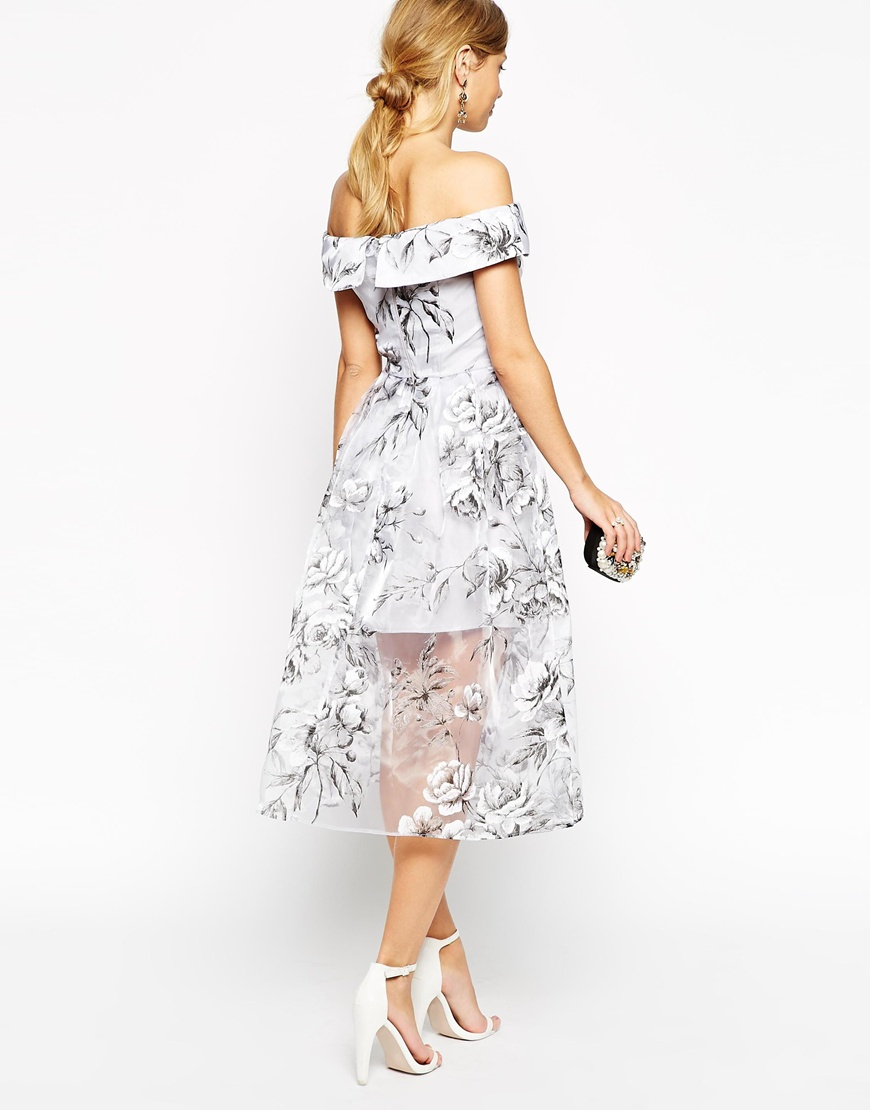 asos organza dress