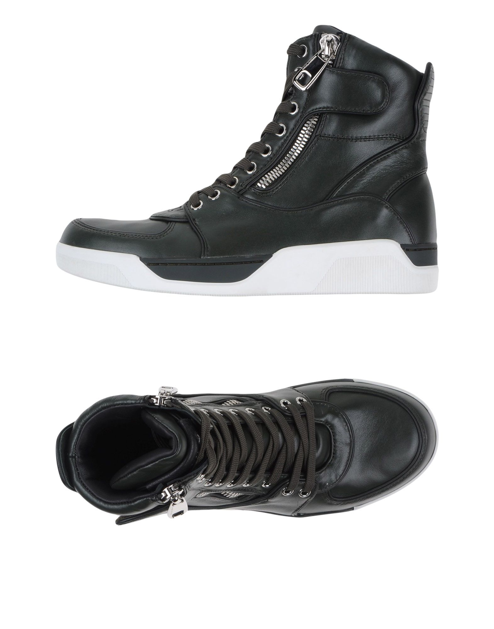 Dolce & gabbana High-tops & Sneakers in Green for Men | Lyst