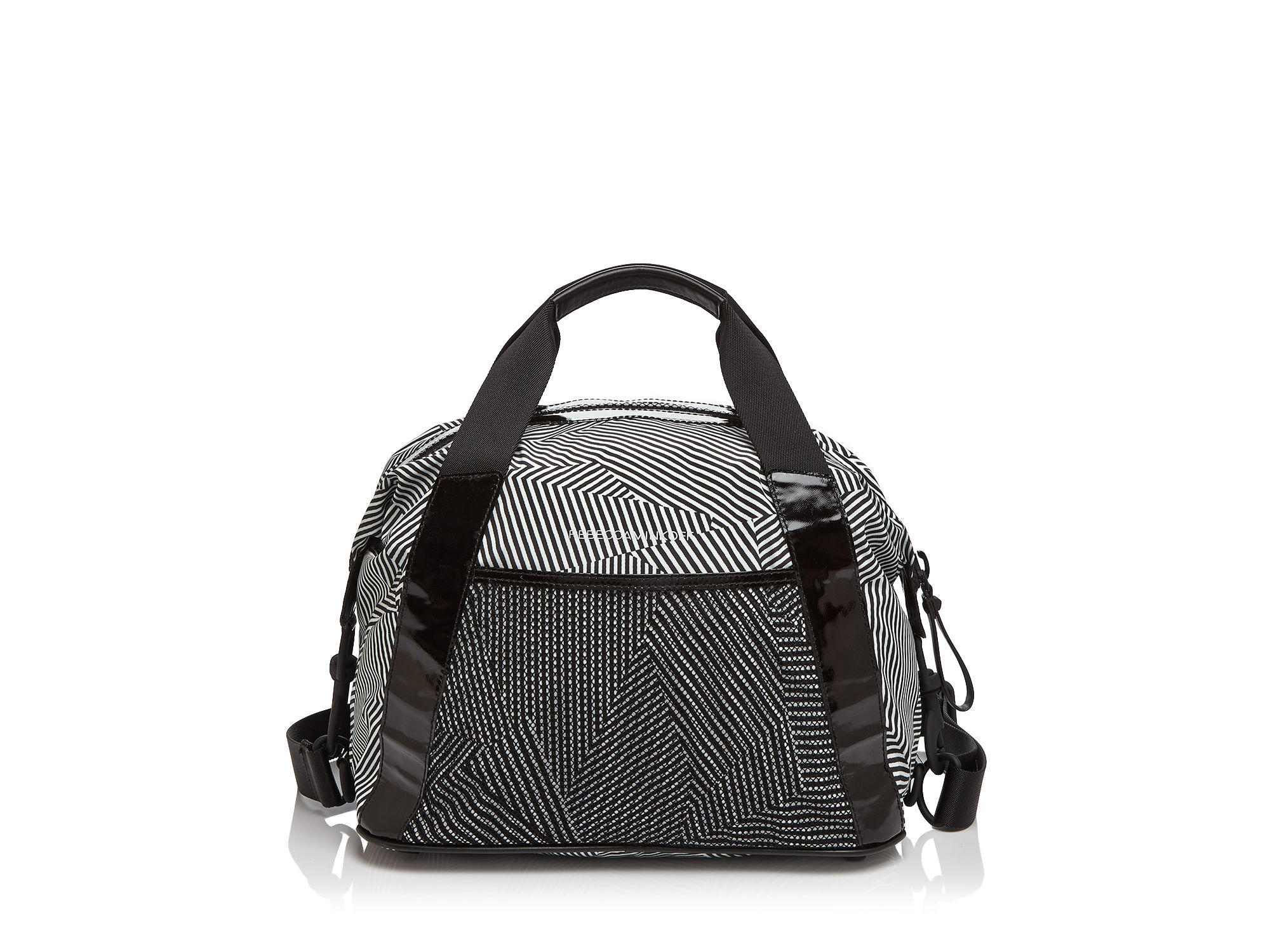 Rebecca minkoff Small Subway Gym Tote in Black Lyst