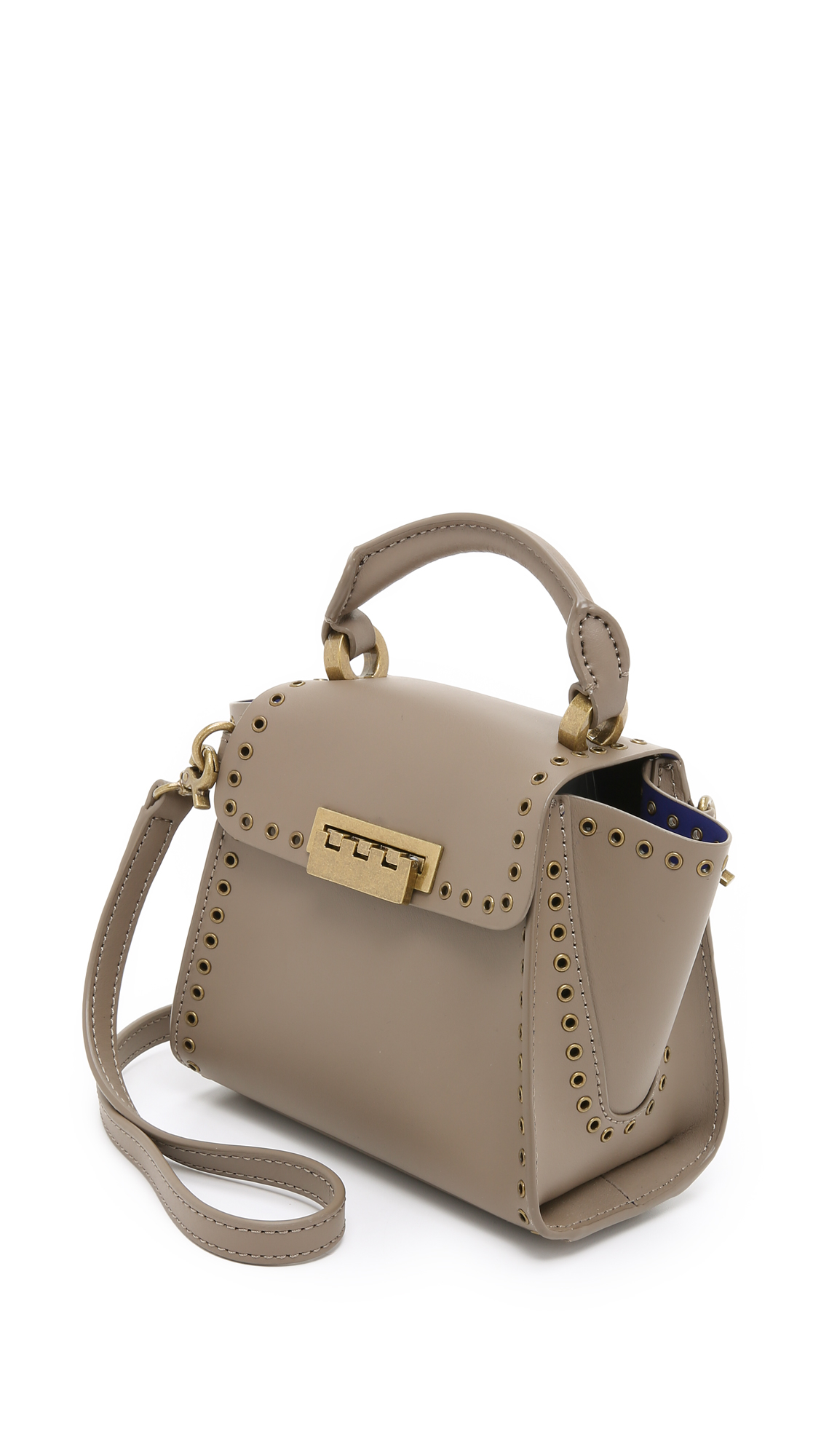 Zac Zac Posen Eartha Iridescent Mini Top Handle Bag, Keep Your Hands Free  This Spring With These 100 Cute and Functional Crossbody Bags