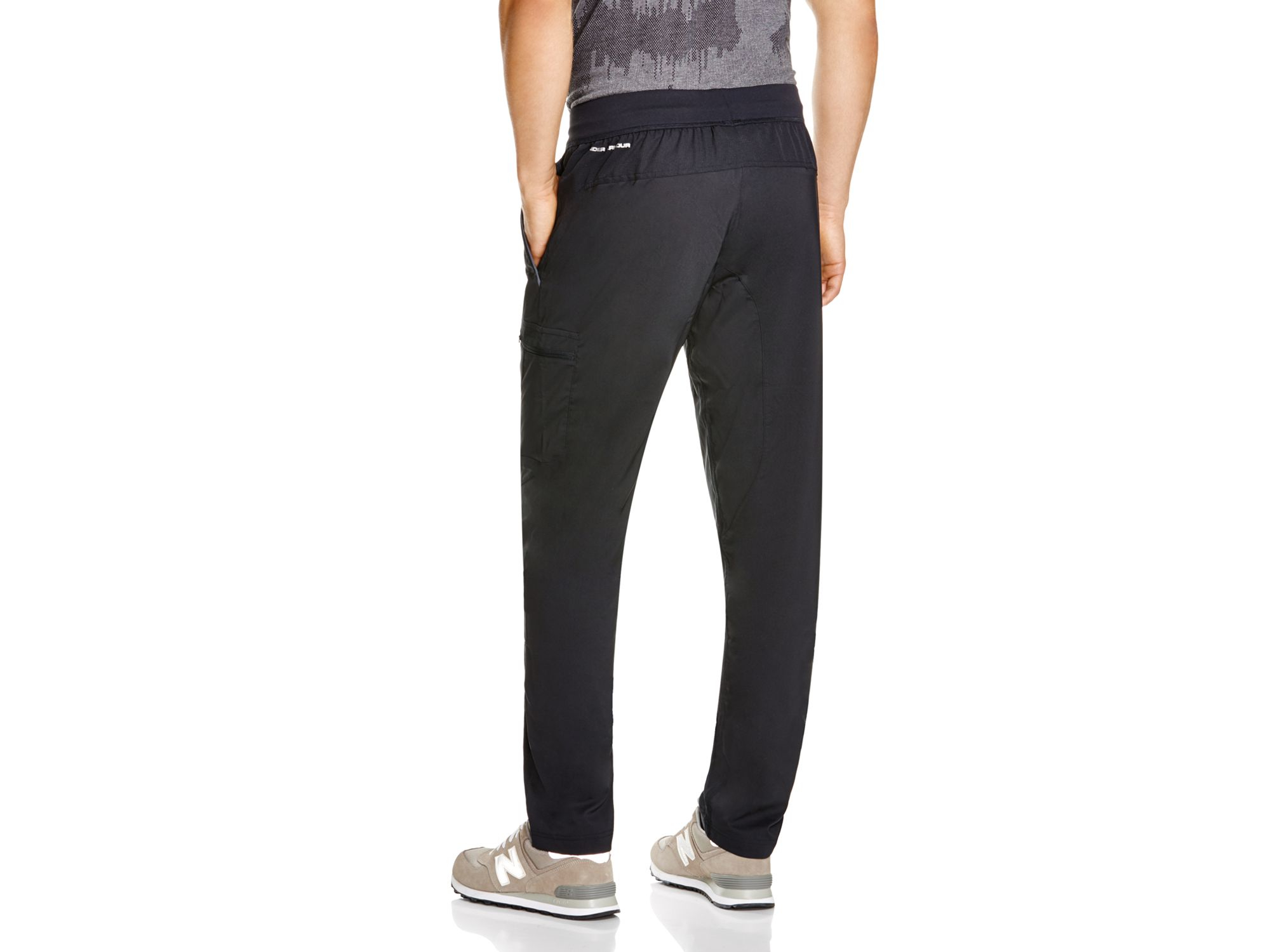 under armour woven tapered pants